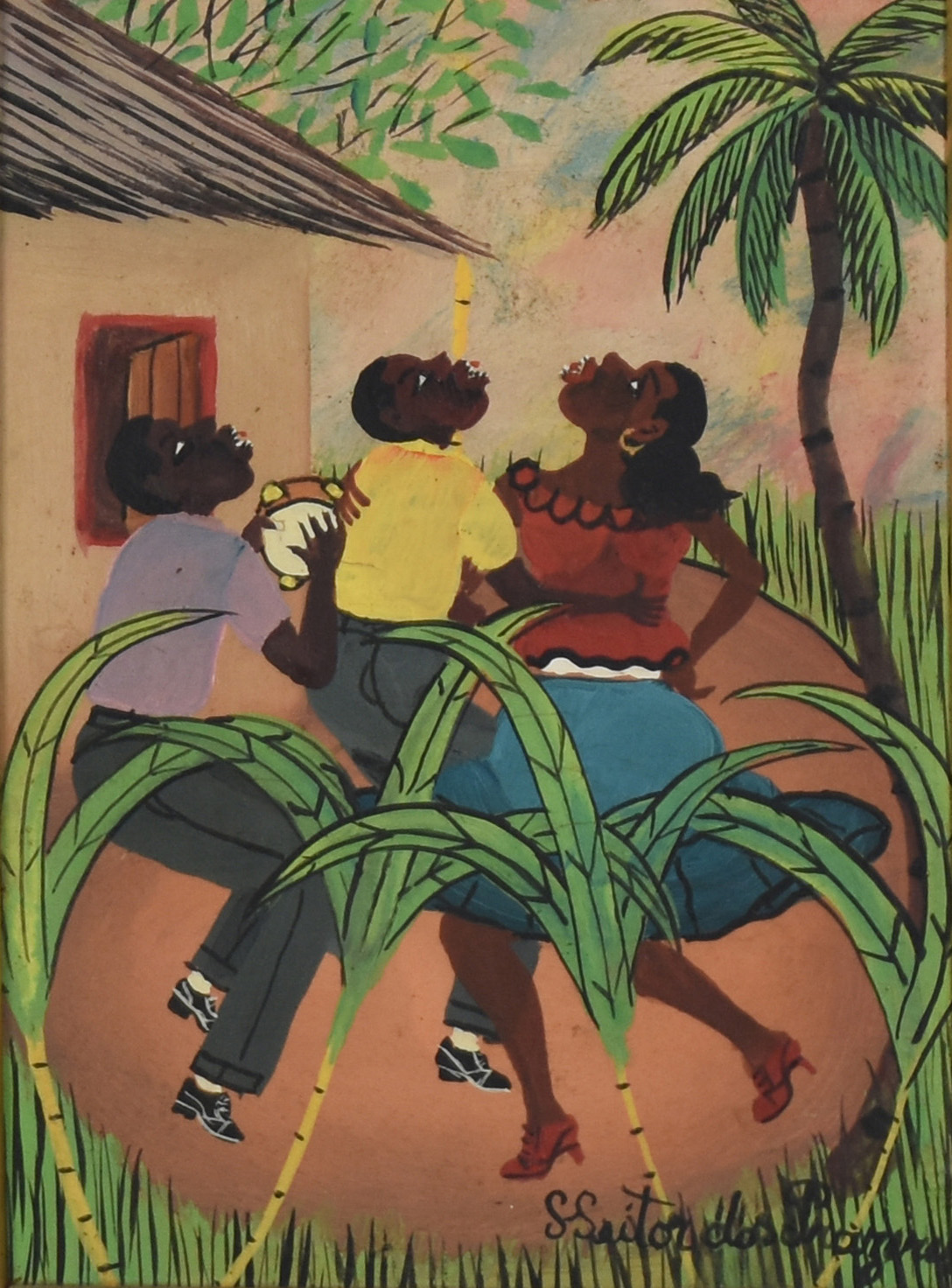 Heitor dos Prazeres (1898-1966), Lavadeira e Roda de samba - foto 2 de 6