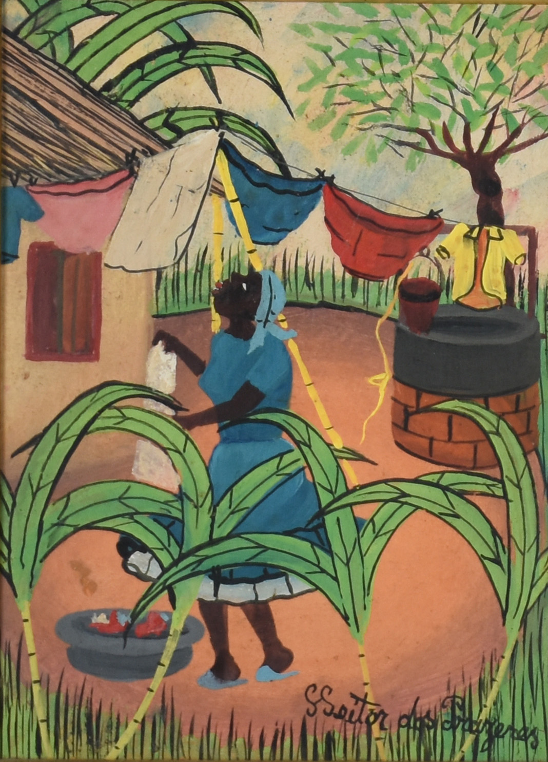 Heitor dos Prazeres (1898-1966), Lavadeira e Roda de samba - foto 3 de 6