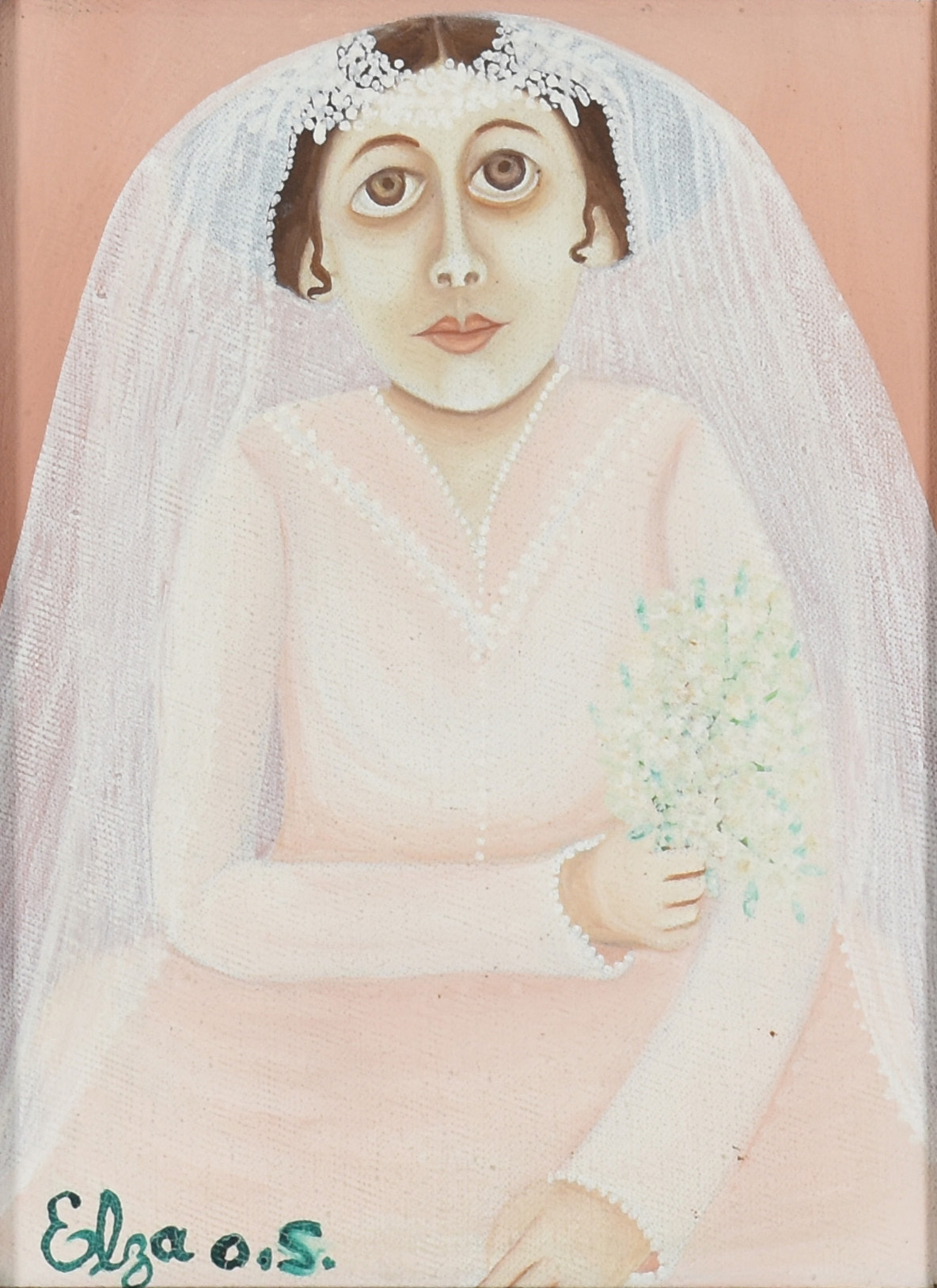 Elza O. S. (1928-2007), Noiva - foto 1 de 4
