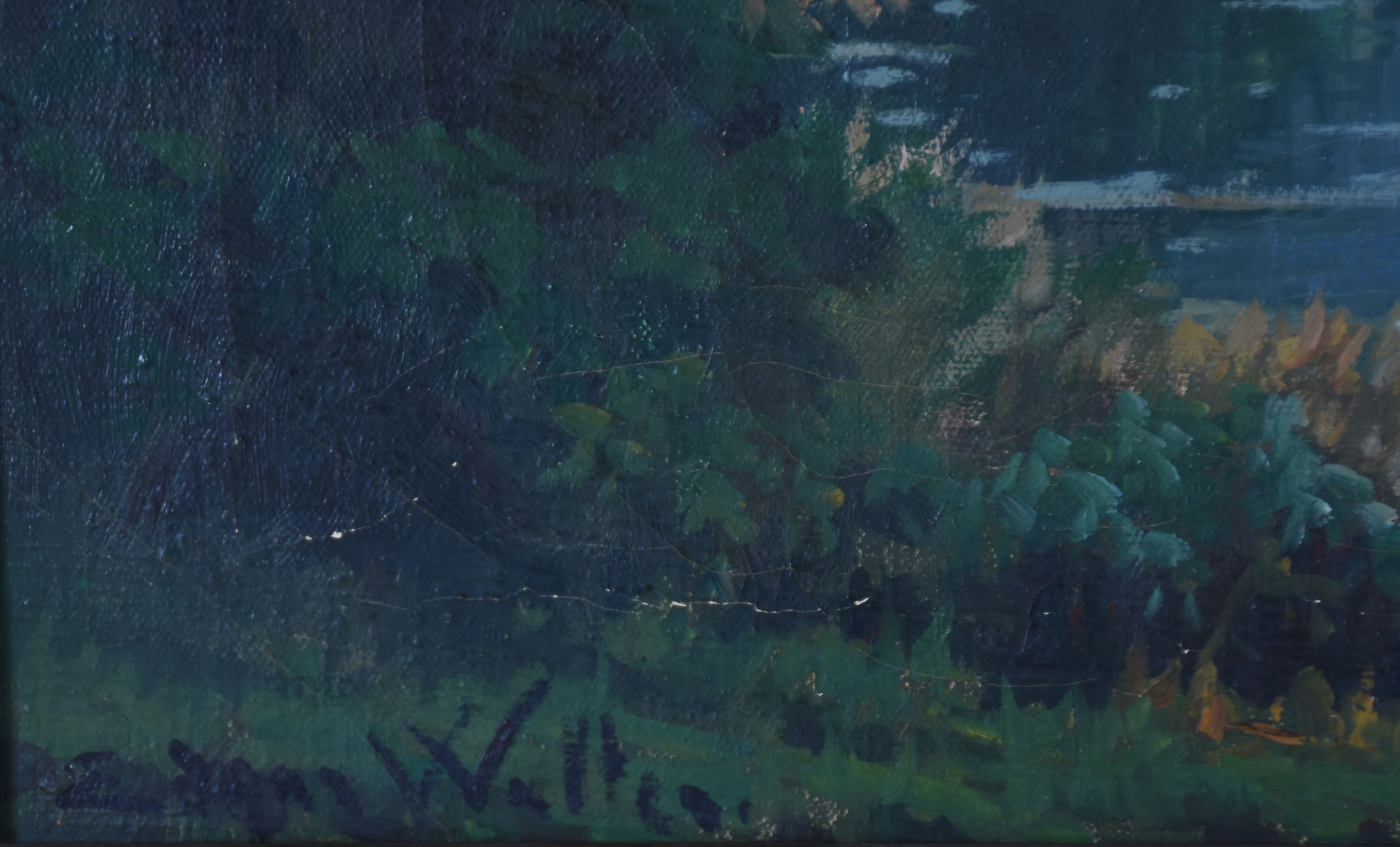 Edgar Walter (1917-1944), Paisagem com riacho - foto 3 de 4