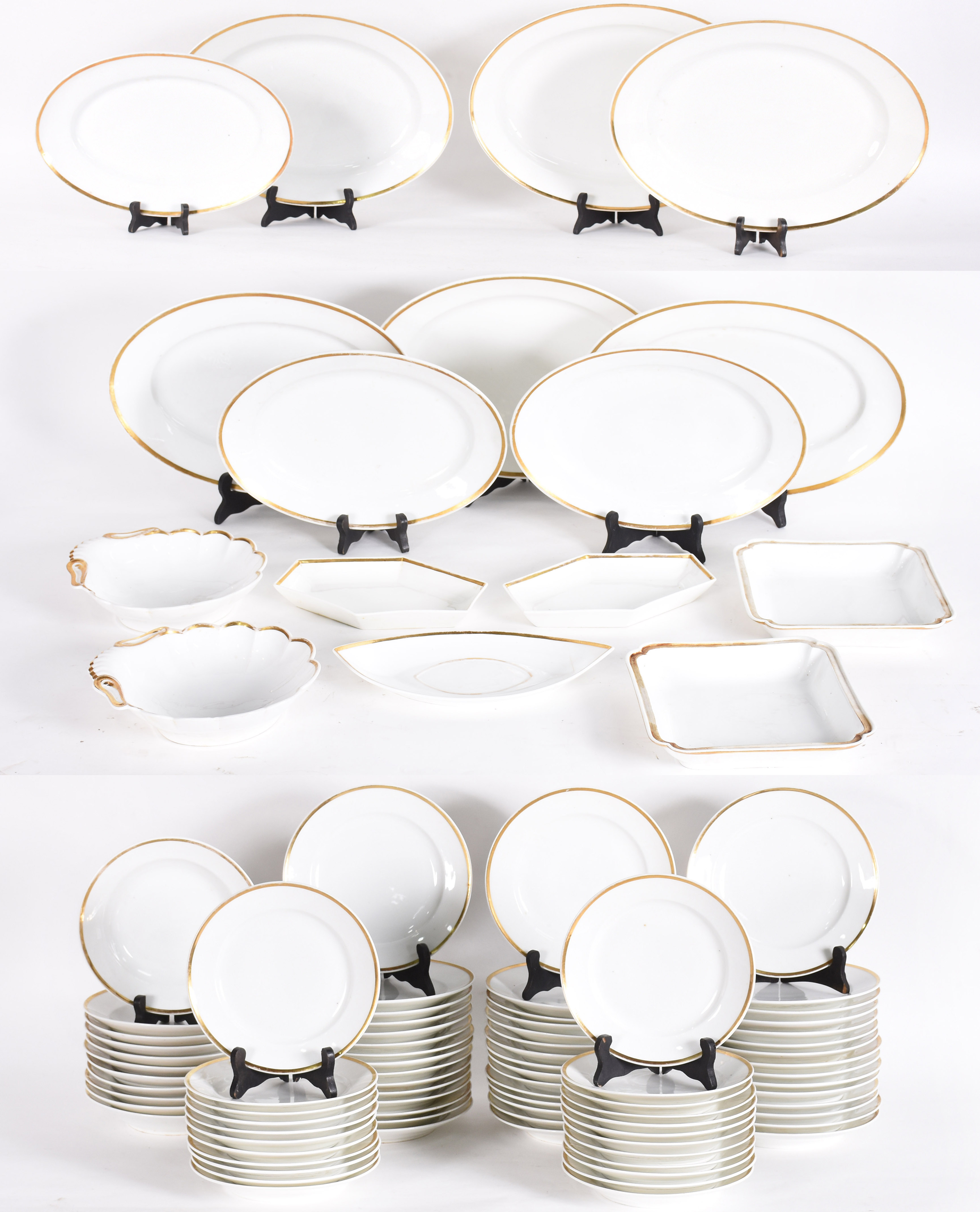 Elegante aparelho de jantar de porcelana francesa VIEUX PARIS na cor... - foto 1 de 2
