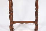 Mesa costureira de madeira nobre (precisando re... - Mesa costureira de madeira nobre (precisando restauro).