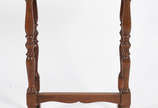 Mesa costureira de madeira nobre (precisando re... - Mesa costureira de madeira nobre (precisando restauro).