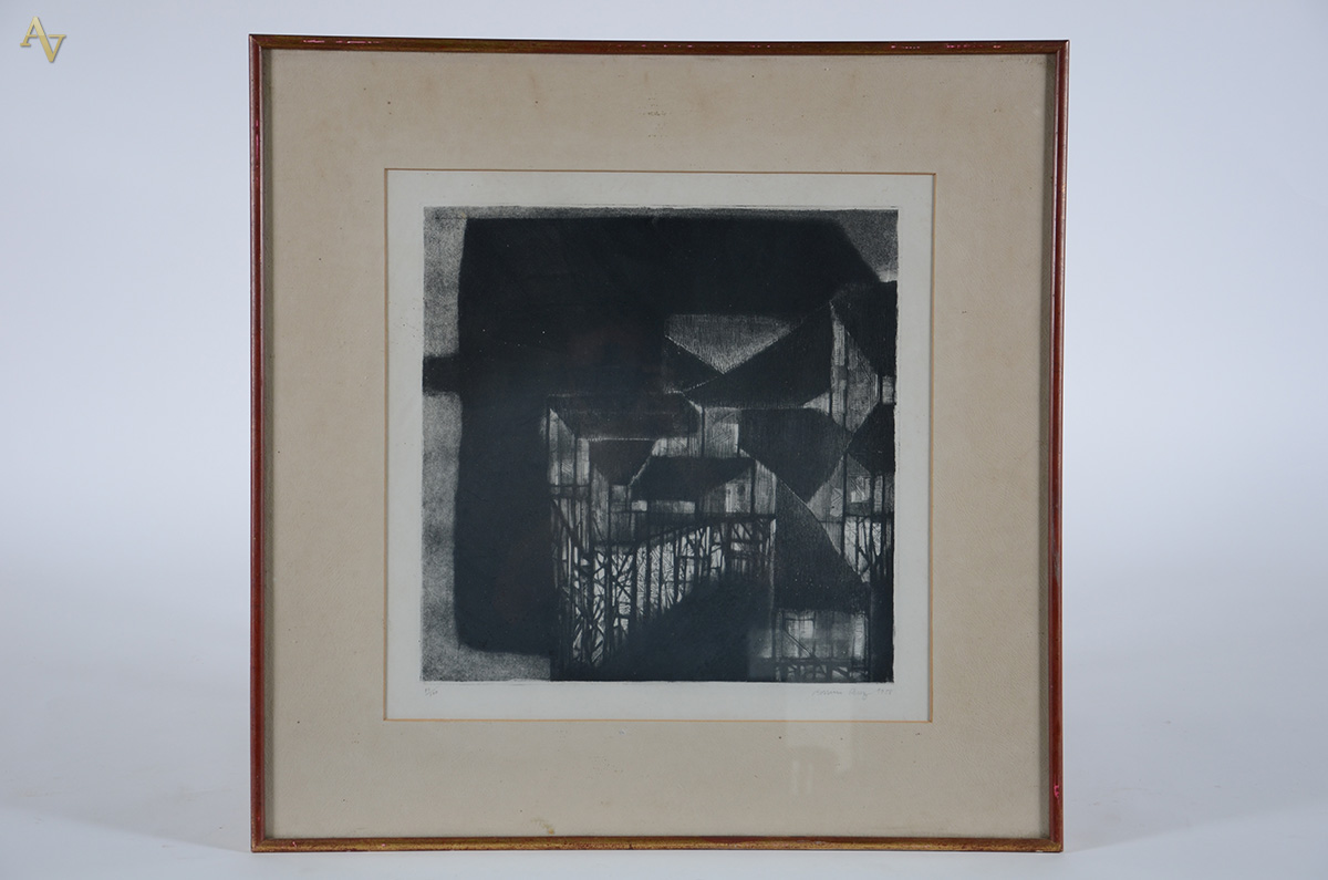 ROSSINI PEREZ (1932) - Sem título - litografia 10/100 - 39 x 39... - foto 1 de 4