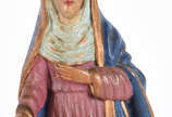 Nossa Senhora - imagem de madeira policromada - Nossa Senhora - imagem de madeira policromada