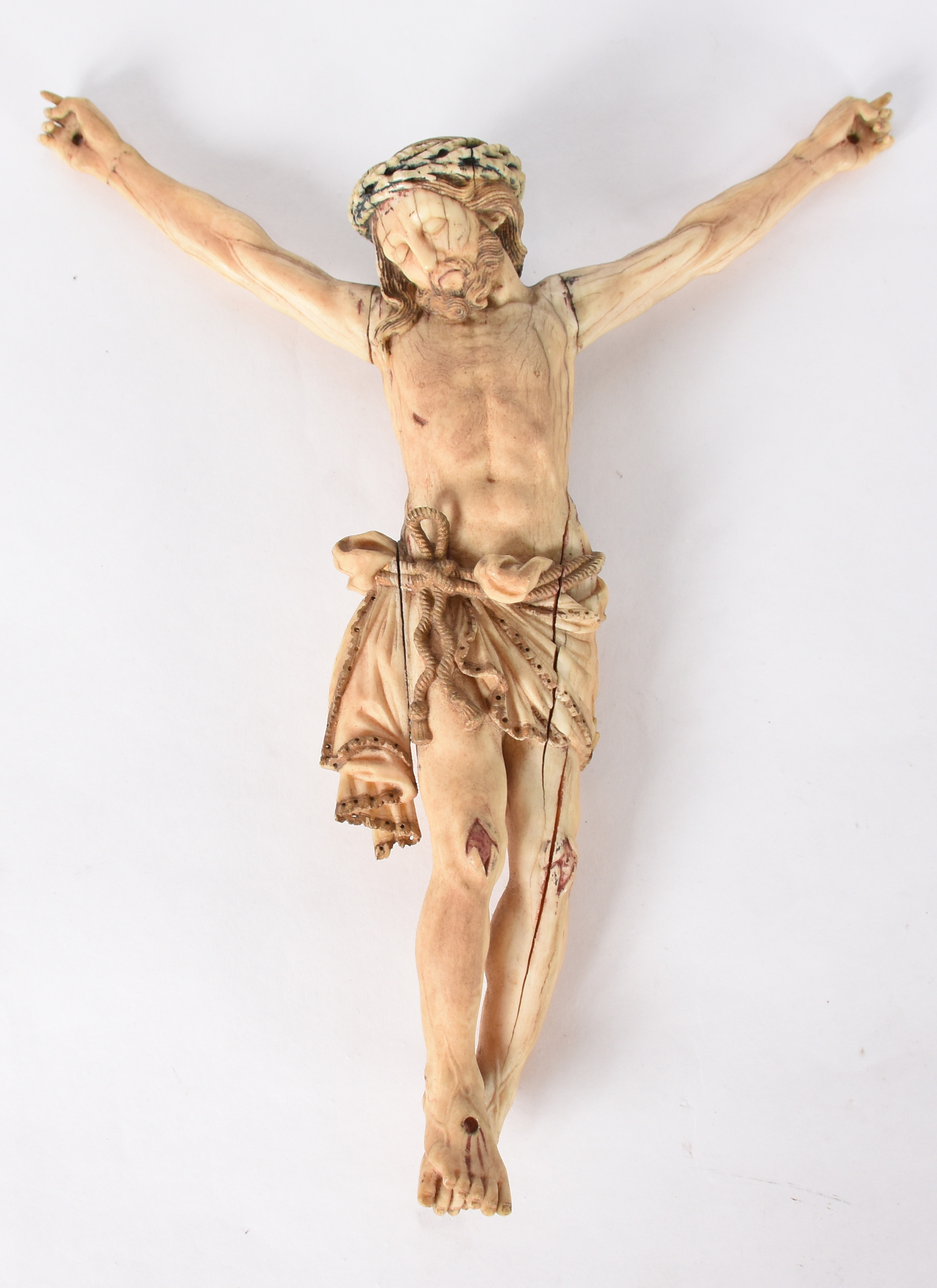 Belíssima imagem de Cristo em marfim indo-portugues, de GOA... - foto 2 de 7