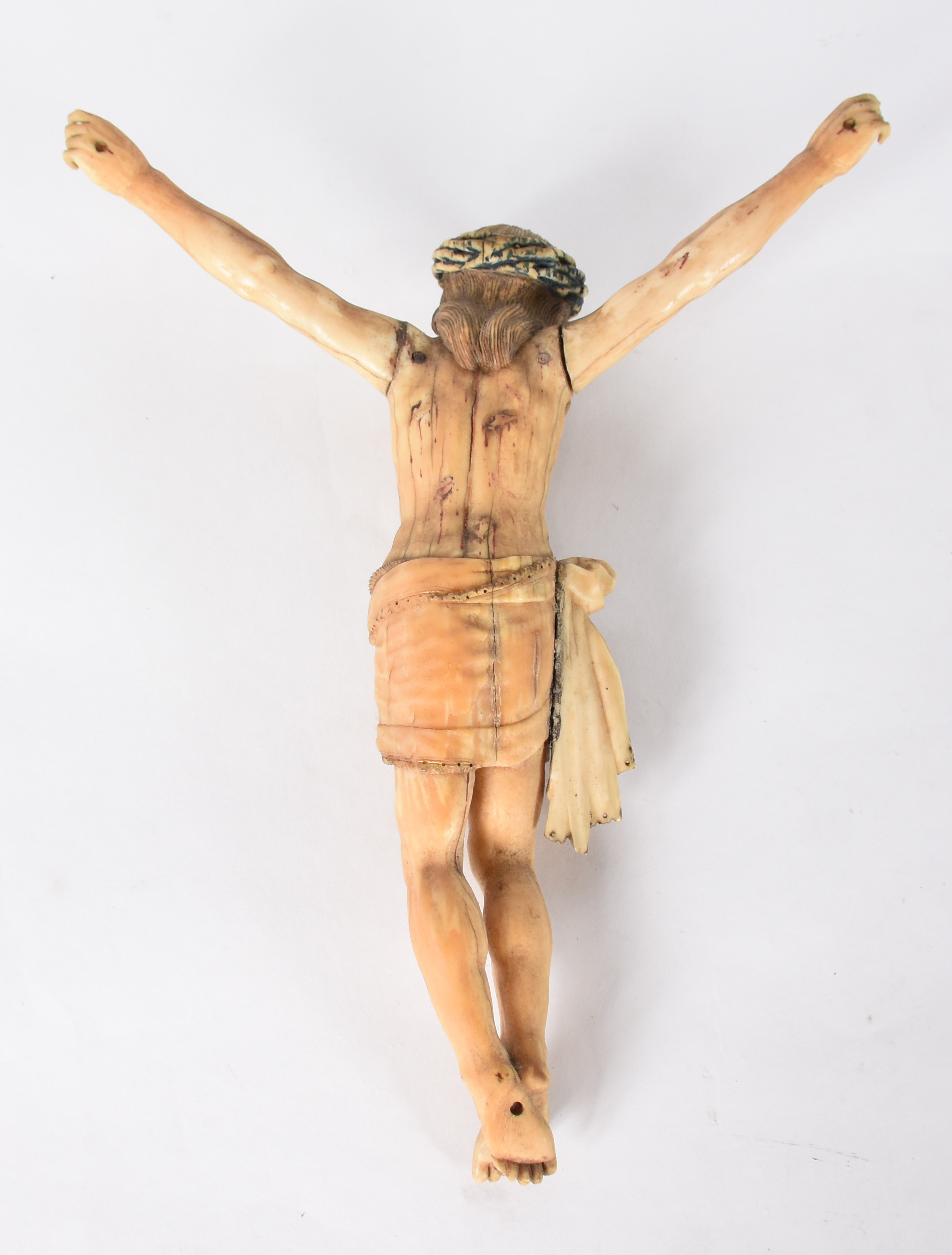 Belíssima imagem de Cristo em marfim indo-portugues, de GOA... - foto 3 de 7