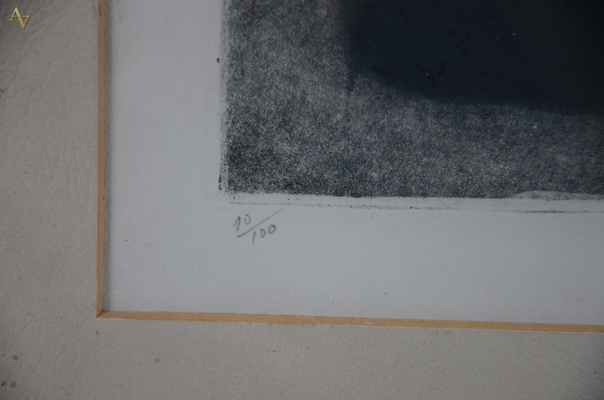ROSSINI PEREZ (1932) - Sem título - litografia 10/100 - 39 x 39... - foto 4 de 4