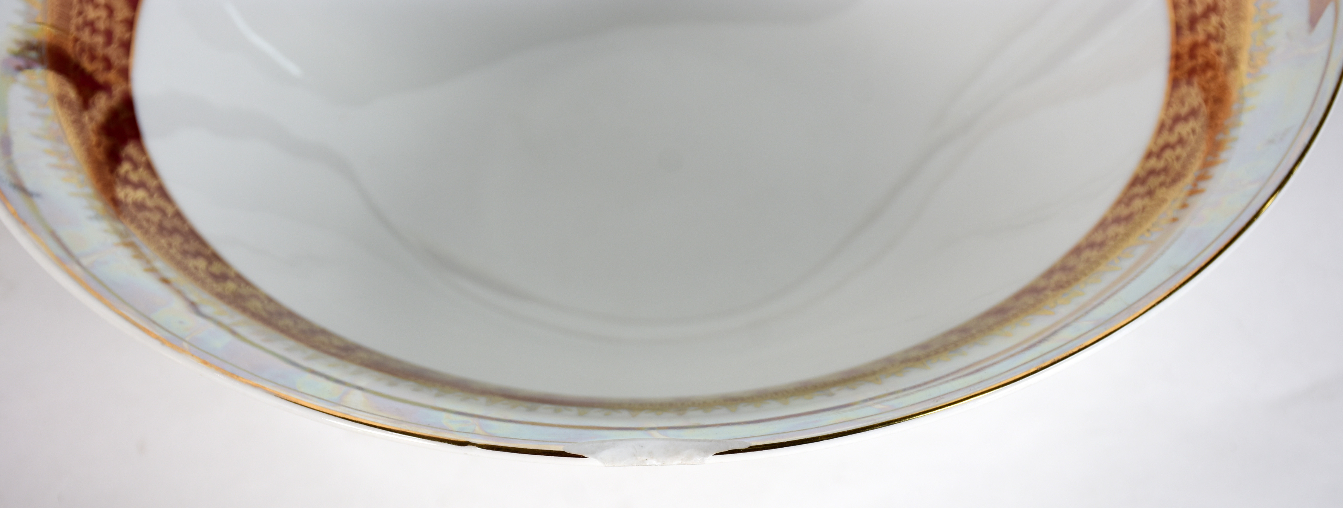Aparelho de jantar de porcelana STEATTITA composto por 24 pratos... - foto 6 de 6