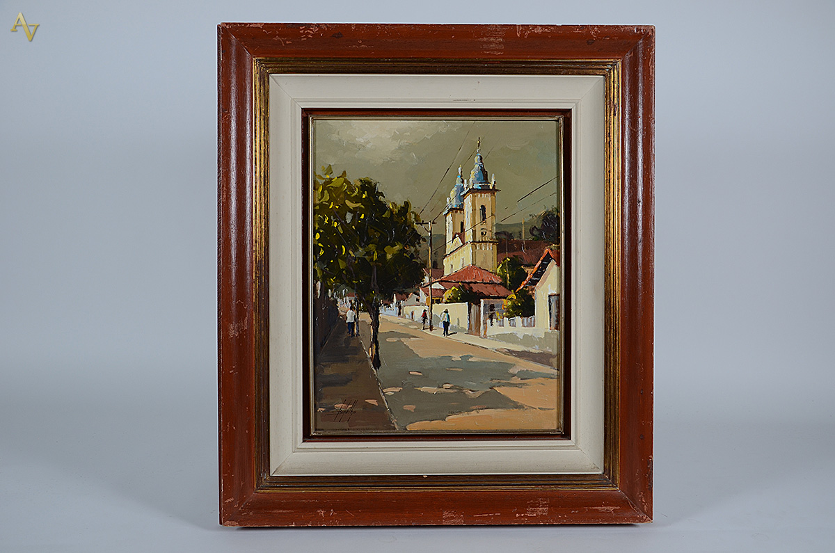 RAIMUNDO BOTELHO - Igreja de Santana - ost - 40 x 50 - foto 1 de 4
