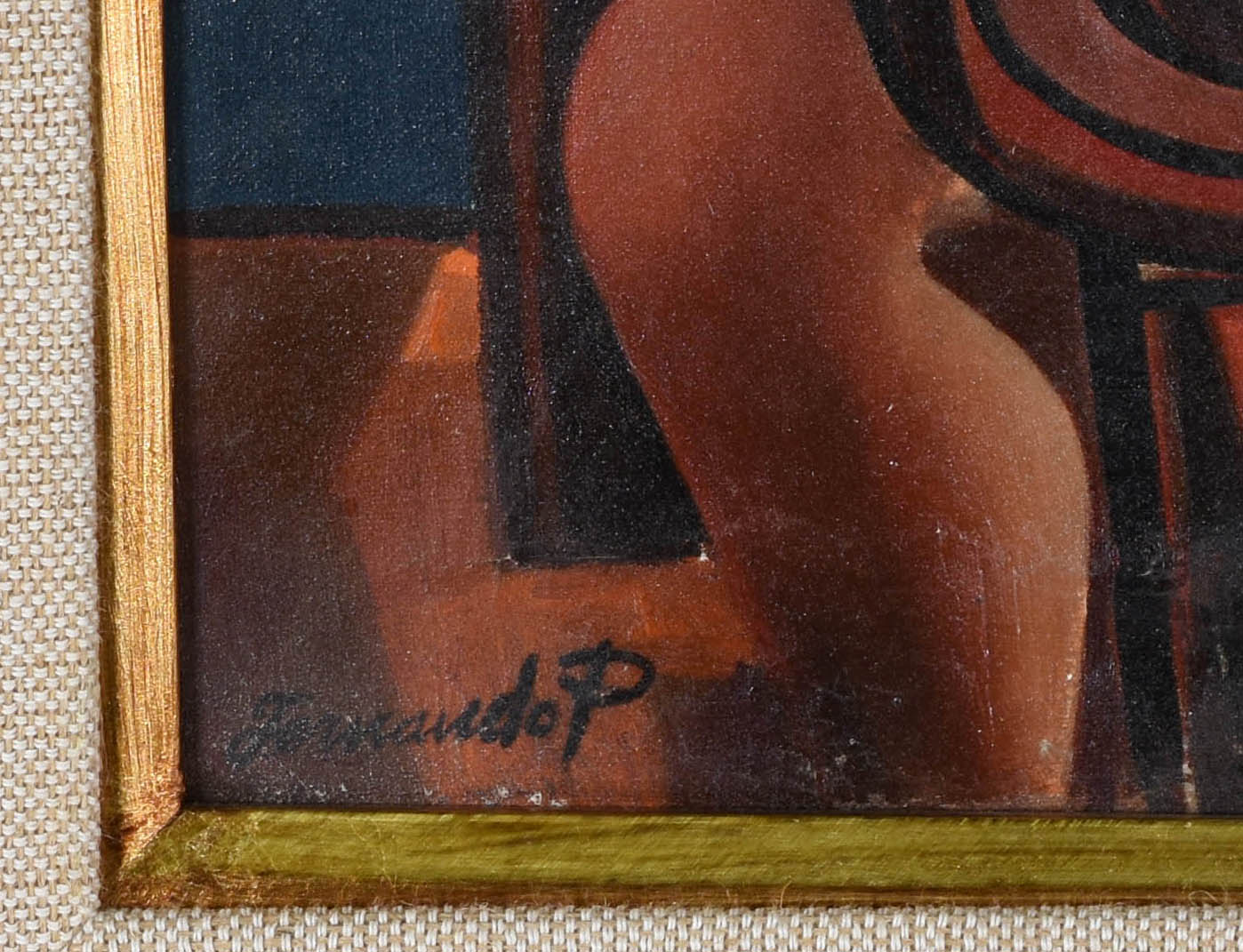 Fernando P. (1917-2005), Mulher na Cadeira - foto 4 de 4
