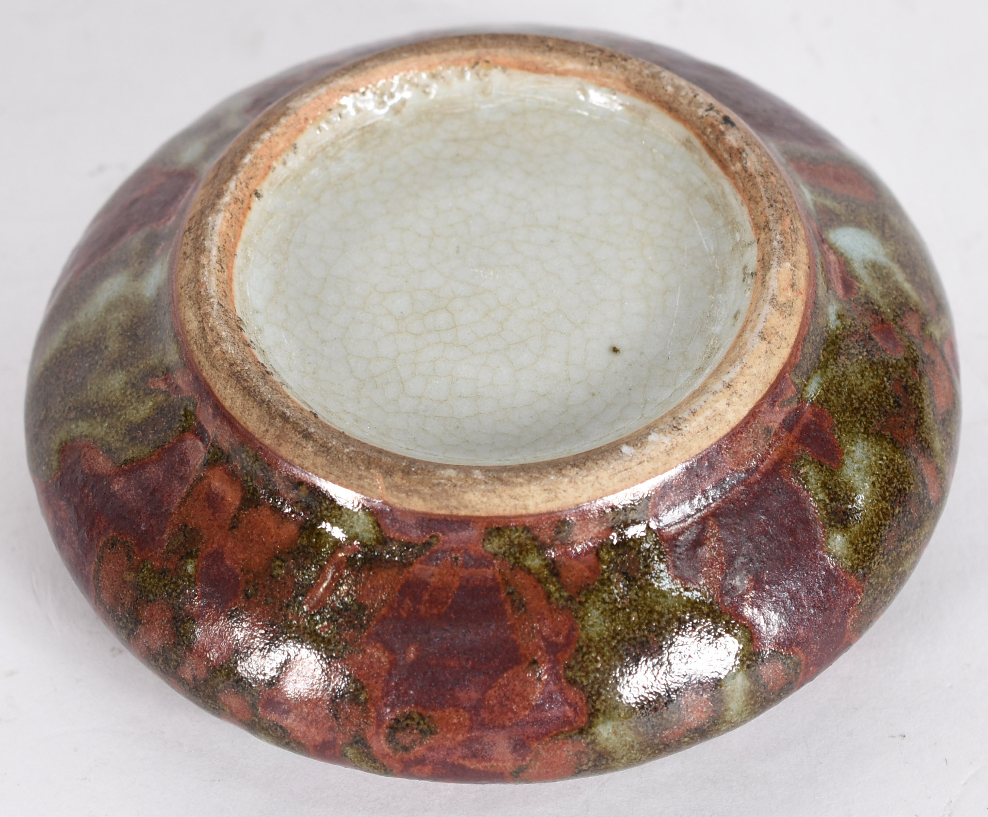 Tigela lava pincéis em porcelana chinesa no formato circular decorada... - foto 3 de 3