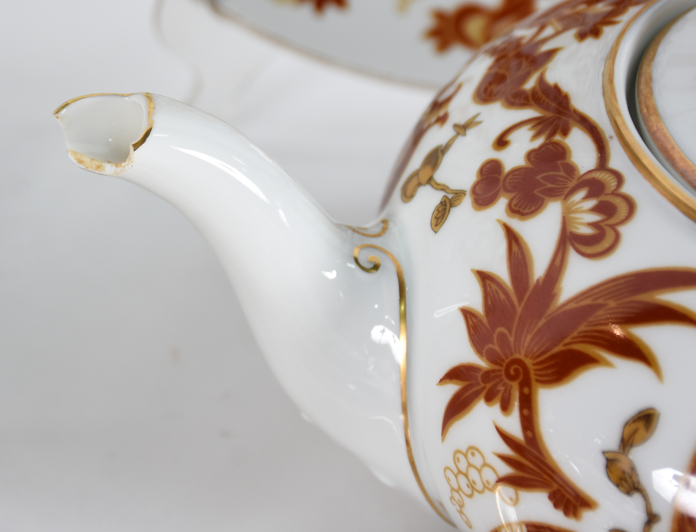 Aparelho de chá de porcelana alemã ROSENTHAL, composto de 2 pratos... - foto 4 de 6