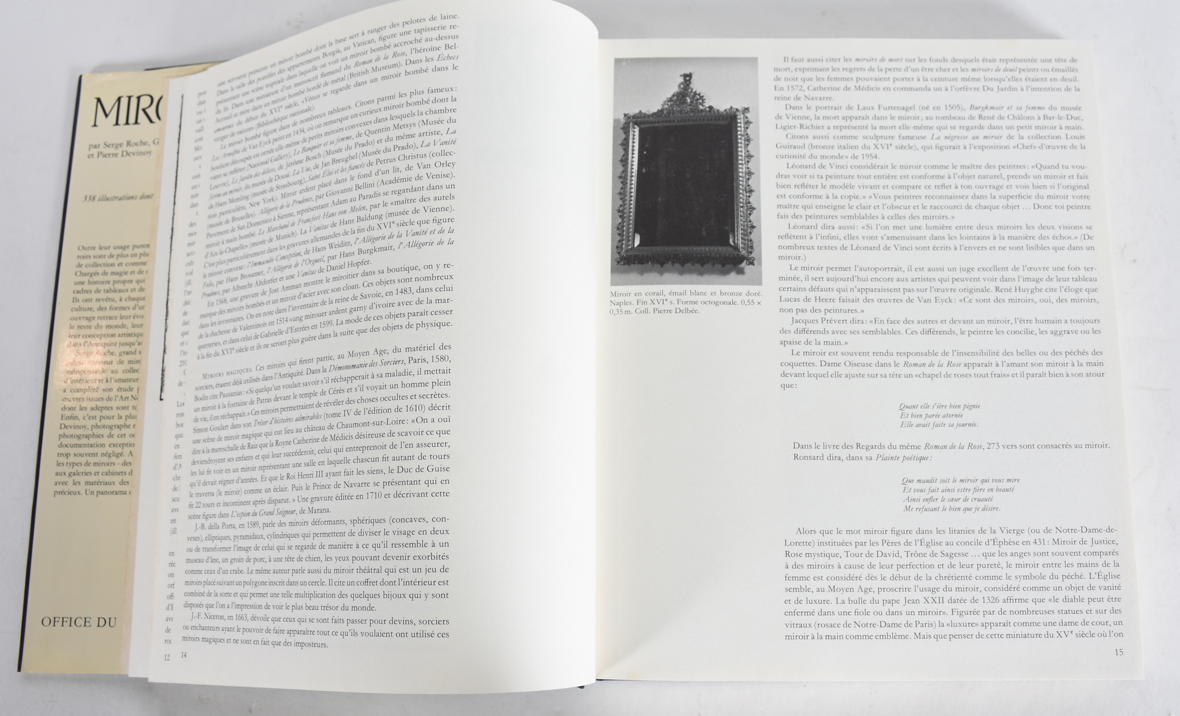 Livro "Miroirs", office du livre 1985, 224 páginas. - foto 4 de 9