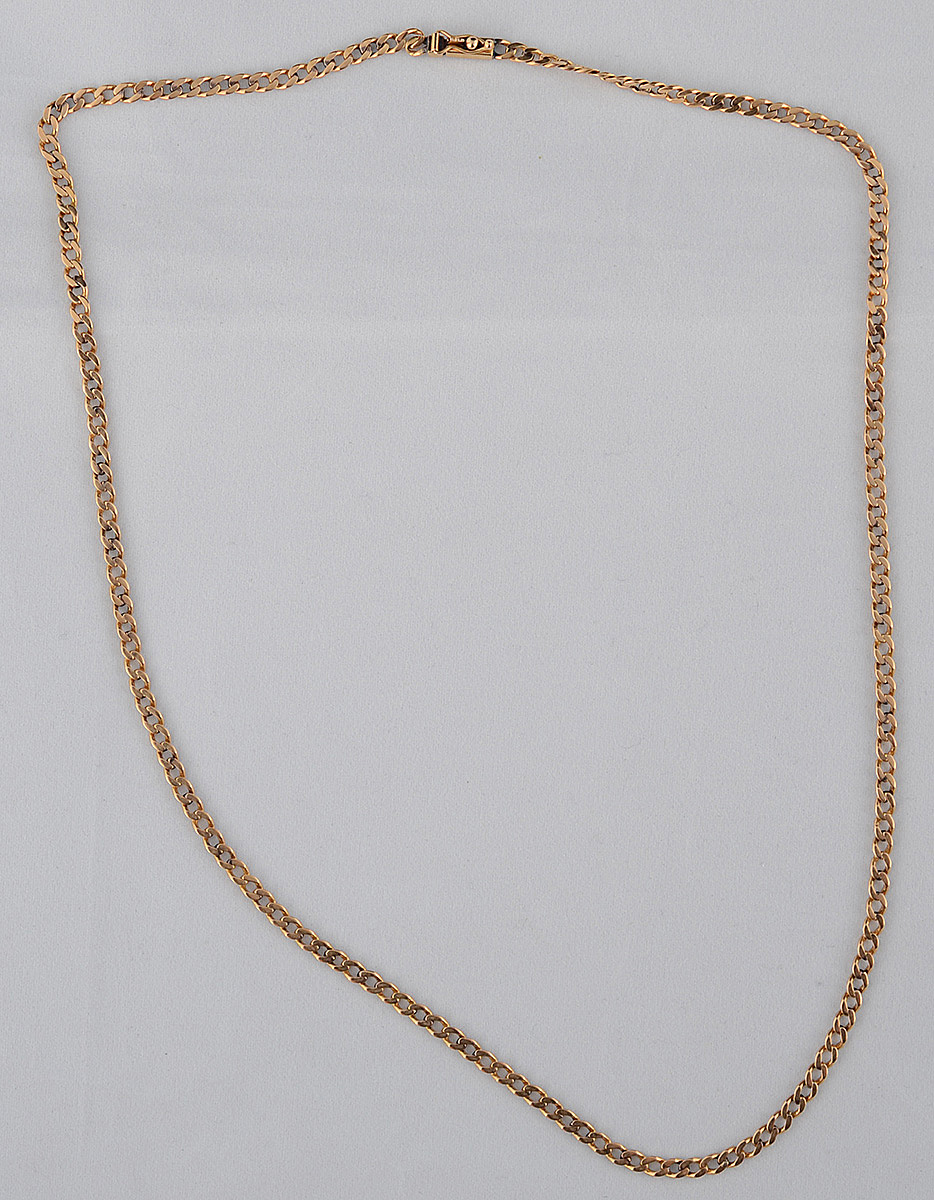 Cordão de ouro 18 k com 60 cm de comprimento - 21,7 g. - foto 1 de 2