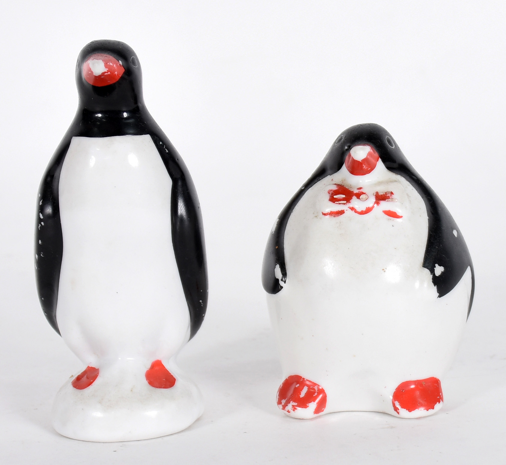 Dois pinguins de porcelana. - foto 1 de 5