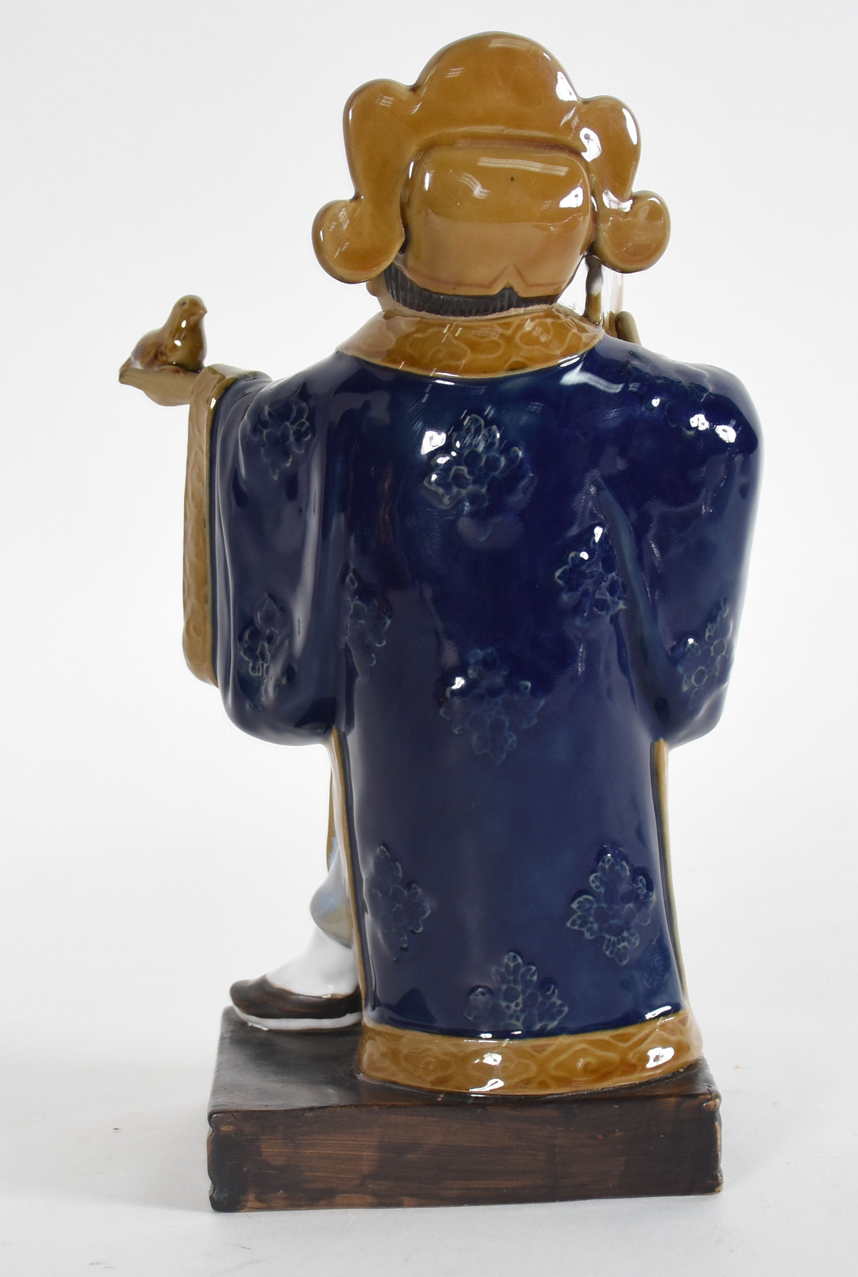 Estatueta oriental de porcelana policromada representando figura... - foto 3 de 4