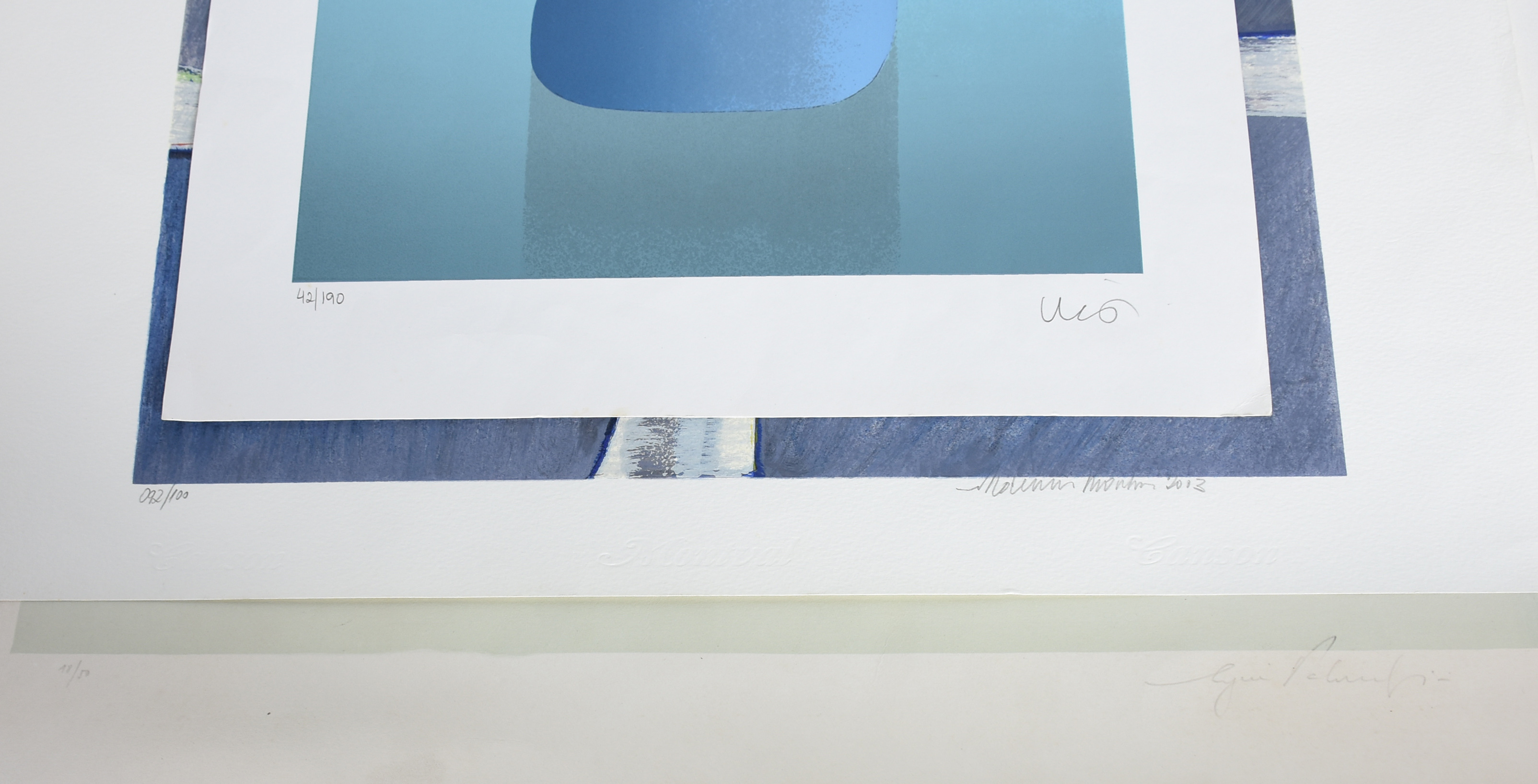 Lote com 11 Serigrafias sem molduras 1- ALDEMIR MARTINS - 92/100... - foto 2 de 4