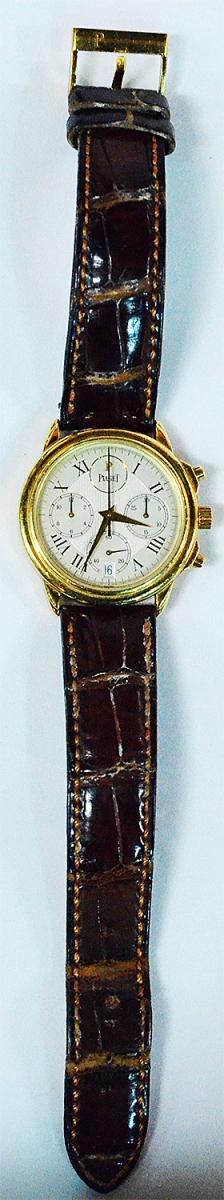 PIAGET- Relógio masculino de ouro 18 k, cronógrafo automático, caixa... - foto 2 de 3