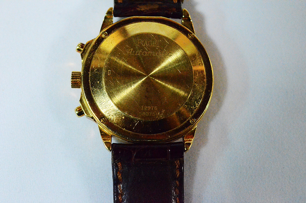 PIAGET- Relógio masculino de ouro 18 k, cronógrafo automático, caixa... - foto 3 de 3