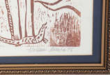 Aldemir Martins (1922-2006),  - Duas gravuras: São Francisco, dat.1996, 72/200 e outra P.A.