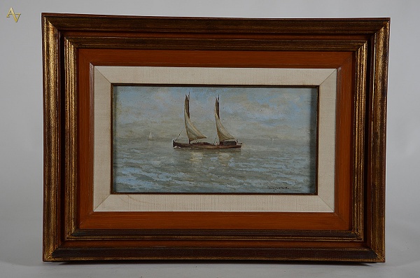 VIRGÍLIO LOPES RODRIGUES - Barco - osm - 24 x 45 - foto 1 de 3