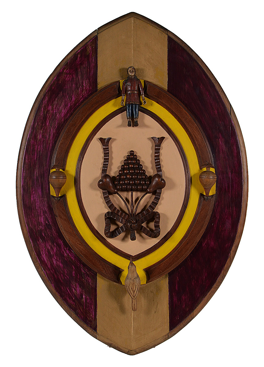 FARNESE DE ANDRADE (1926 - 1996) - Assemblage - medalhão com... - foto 1 de 4
