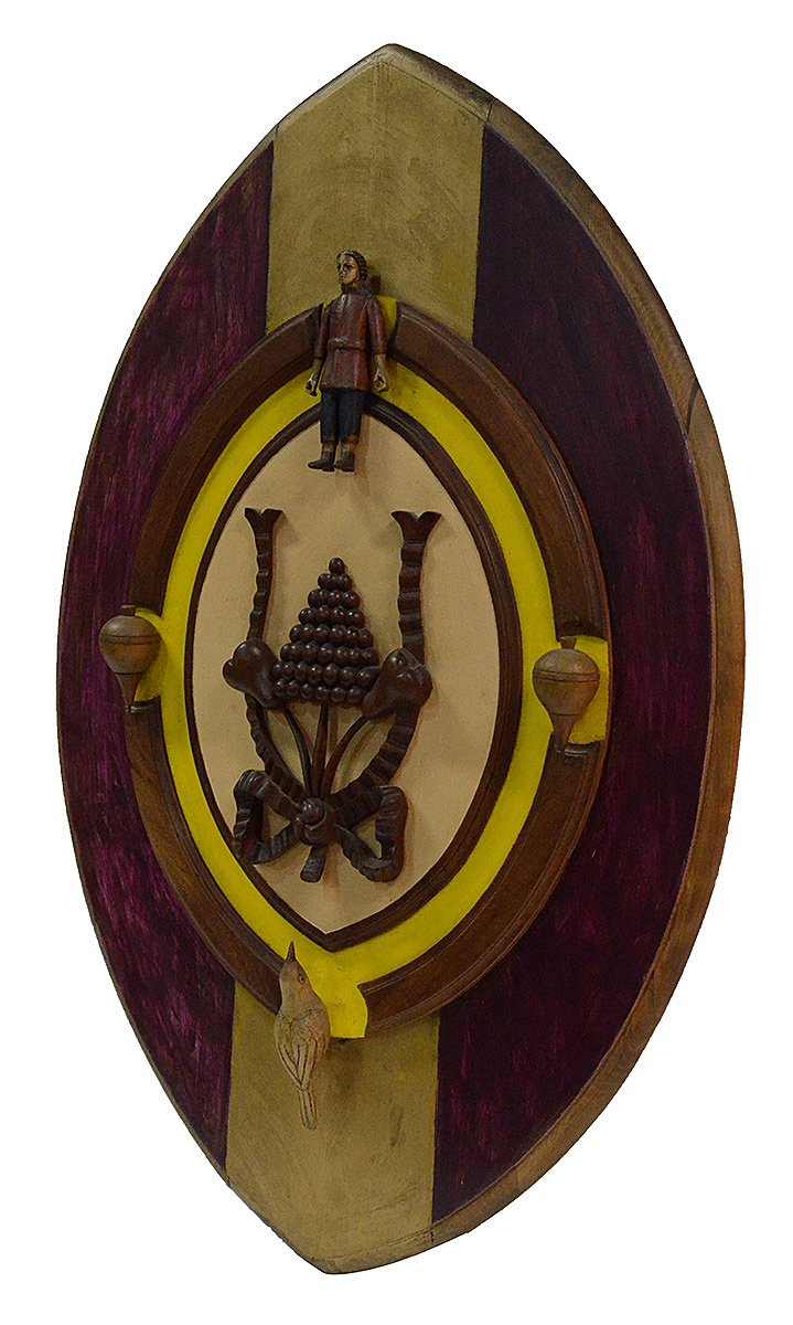 FARNESE DE ANDRADE (1926 - 1996) - Assemblage - medalhão com... - foto 2 de 4