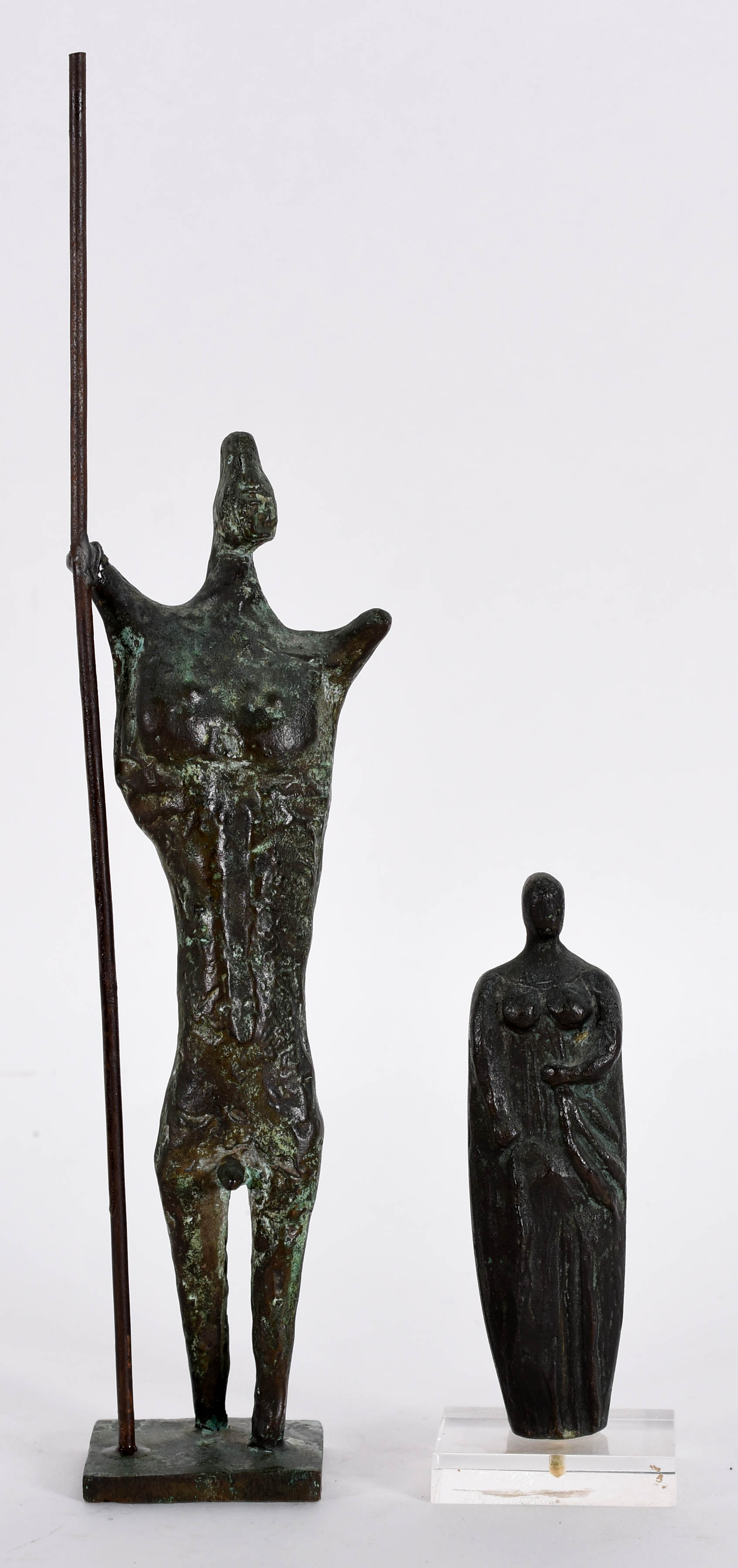 Francisco Stockinger  (1919-2009), Guerreiro / figura feminina - foto 1 de 6