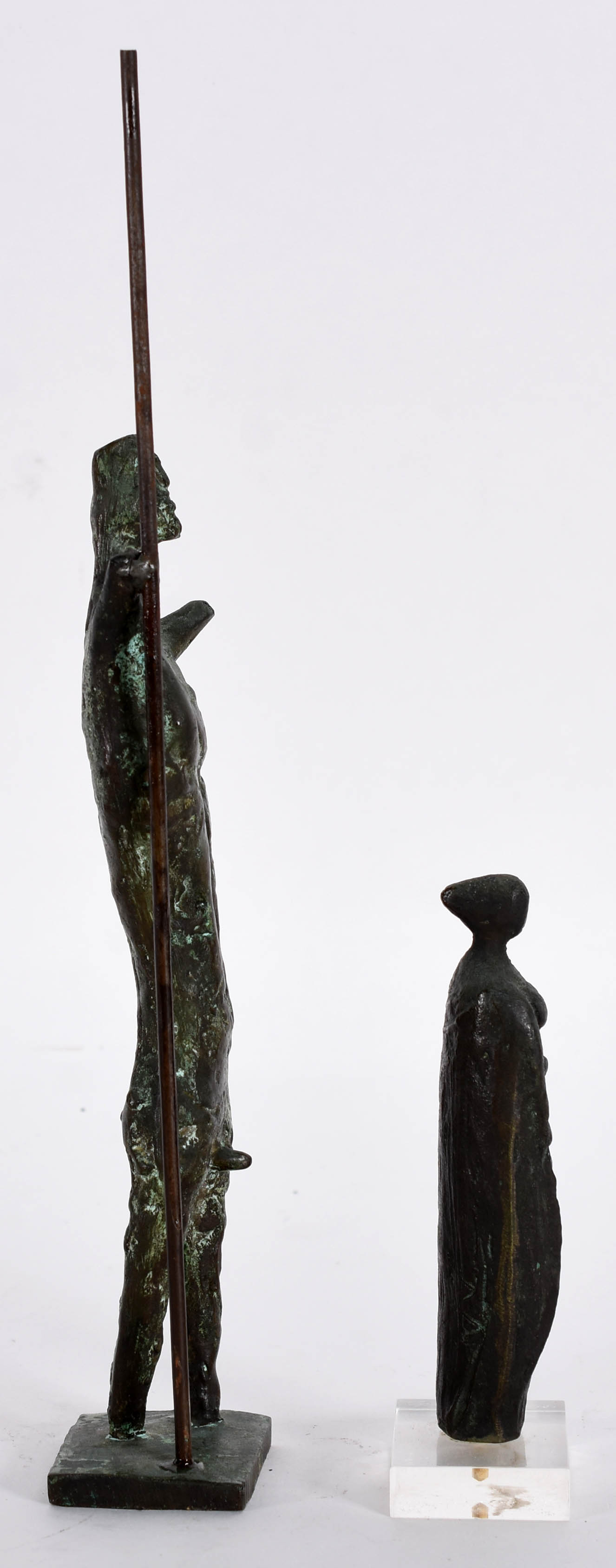Francisco Stockinger  (1919-2009), Guerreiro / figura feminina - foto 2 de 6