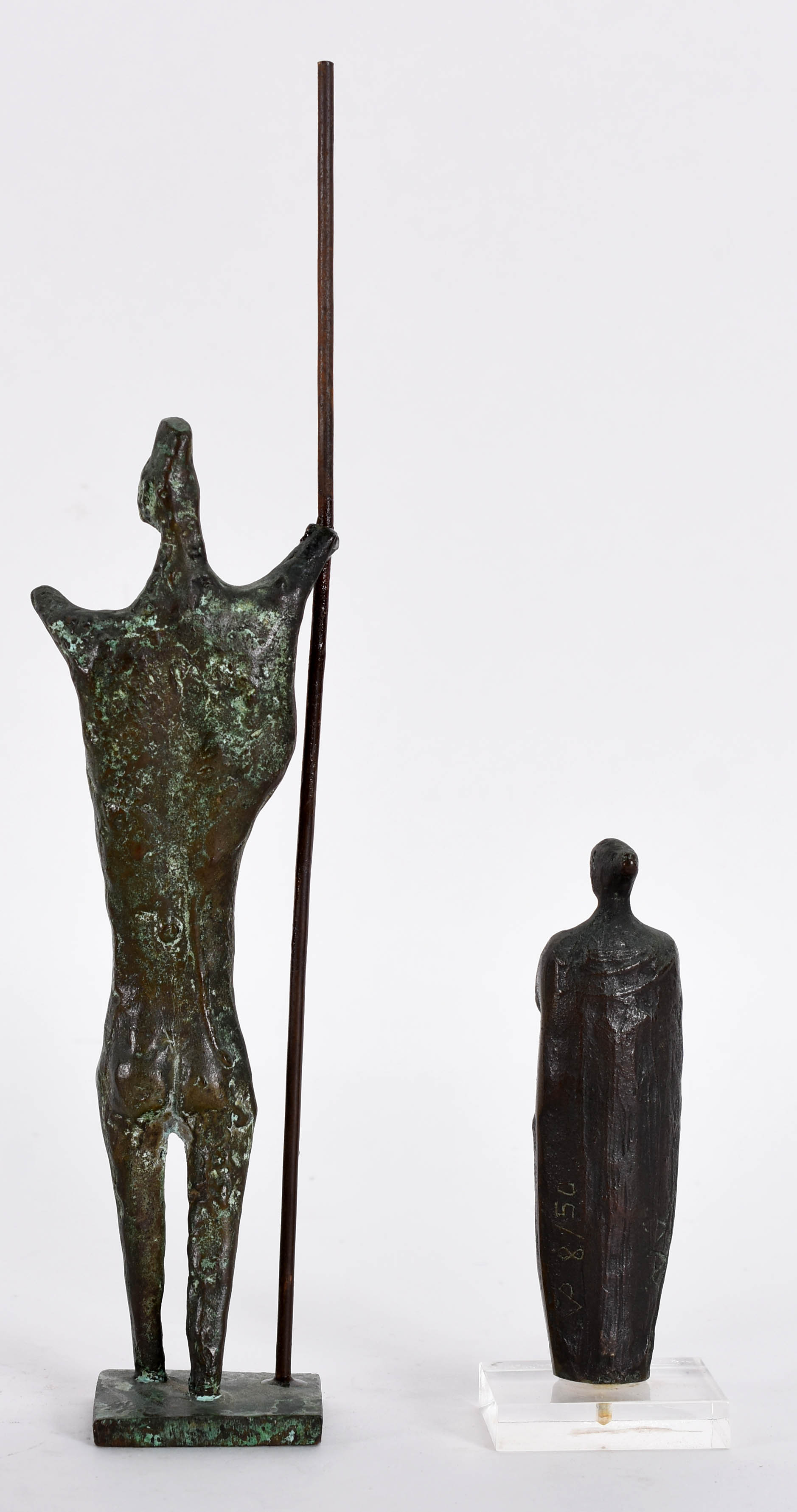 Francisco Stockinger  (1919-2009), Guerreiro / figura feminina - foto 3 de 6