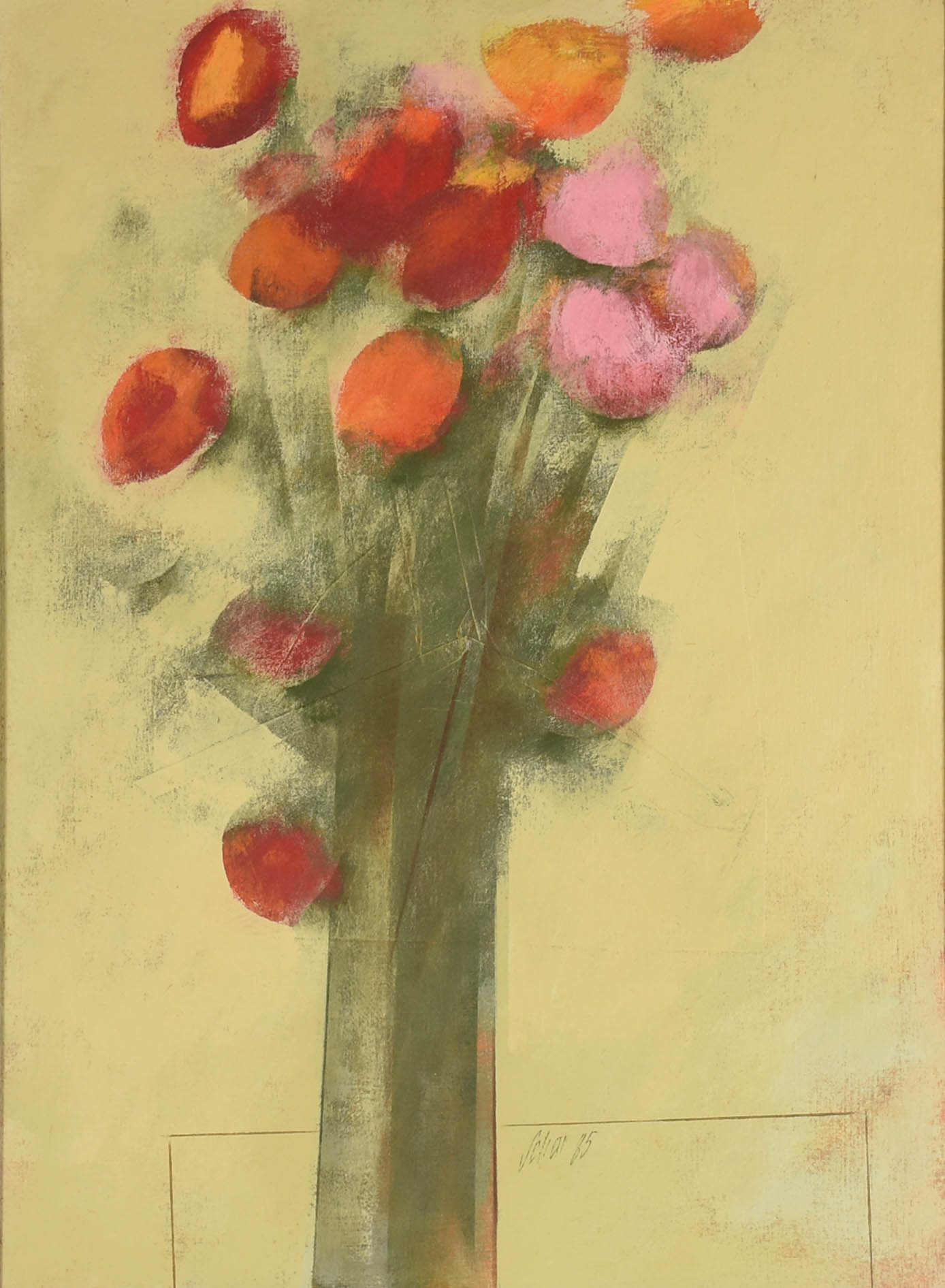 Carlos Scliar (1920-2001), Flores - foto 1 de 5