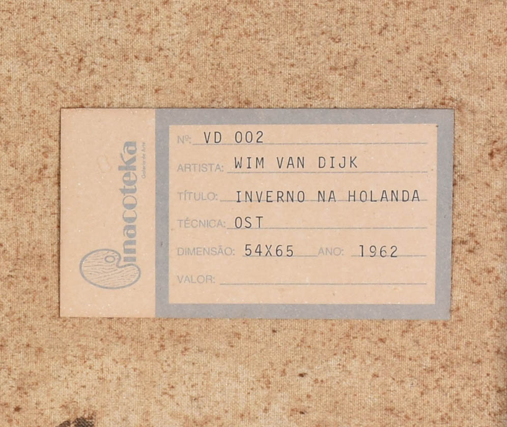 Win Van Dijk (1915-1990), Inverno da Holanda - foto 5 de 5
