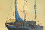 Sansão Pereira (1919-2014), Barco azul - ostcm