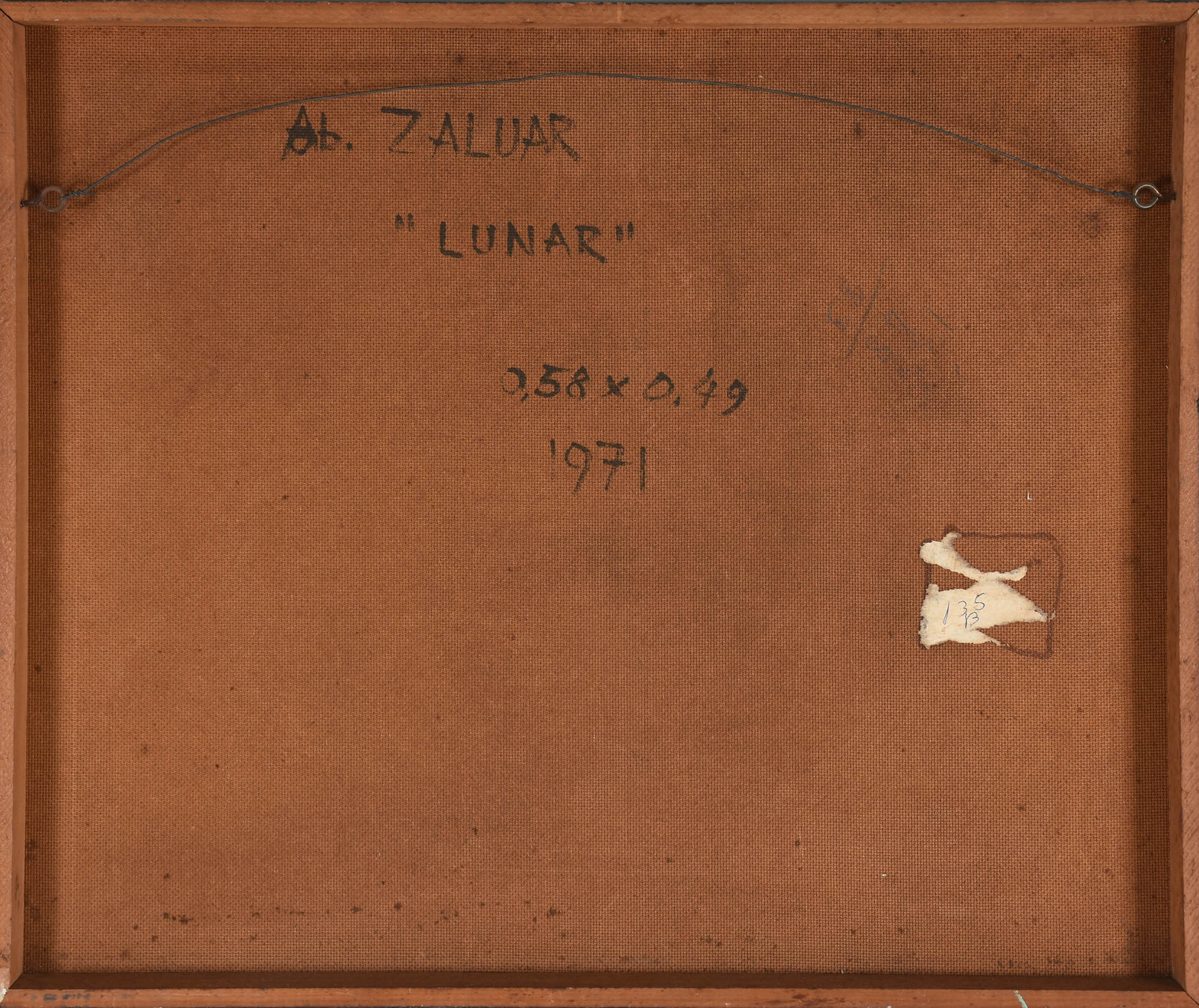 Abelardo Zaluar (1924-1987), Lunar - foto 3 de 3