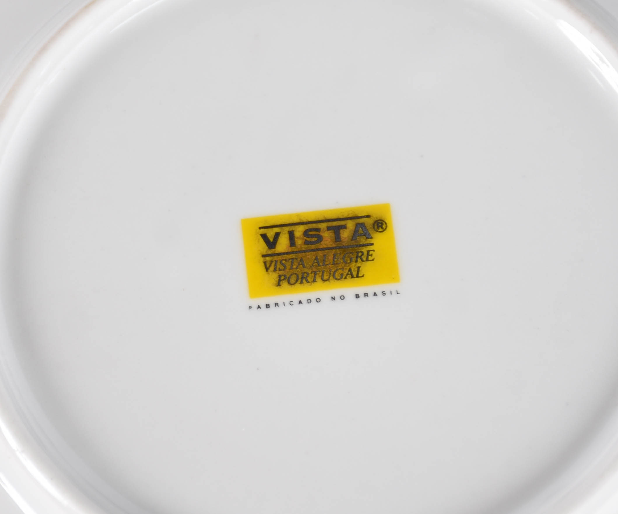 Aparelho de porcelana portuguesa Vista Alegre, composto de 6 pratos... - foto 5 de 5