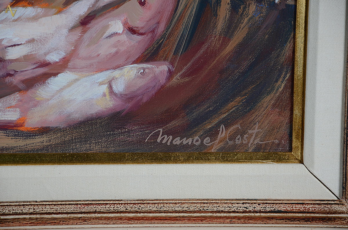 MANOEL COSTA - Pesca noturna - ost - 70 x 100 - foto 3 de 4
