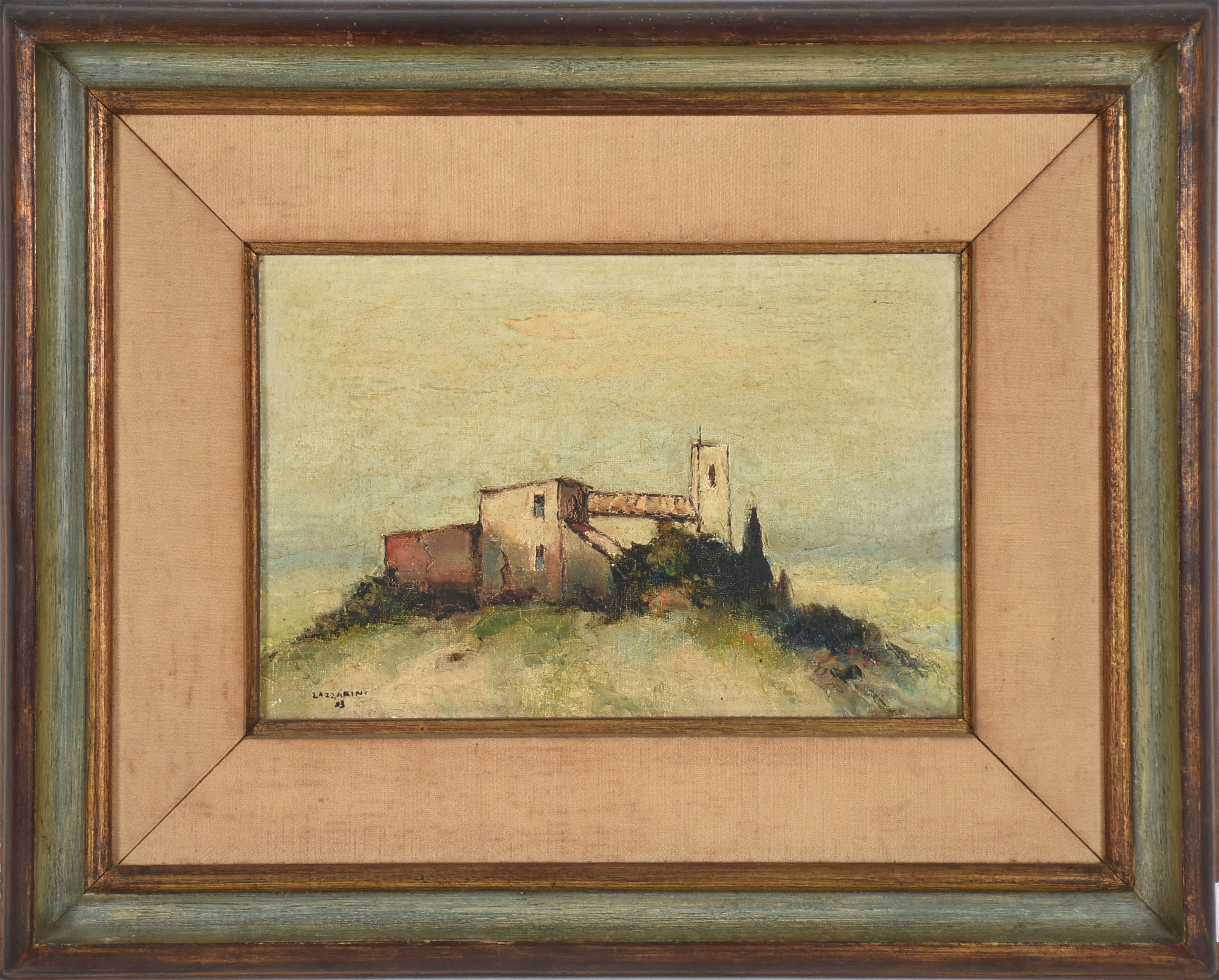  Domenico Lazzarini (1920-1987), Igreja no morro - foto 2 de 4