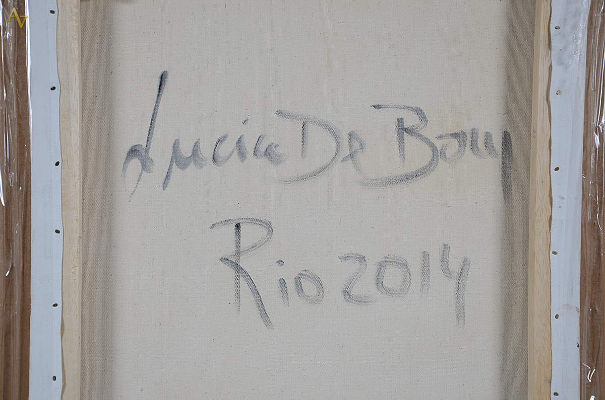 LUCIA DE BOM - Nu de costas - ost - 55 x 46 - foto 4 de 4
