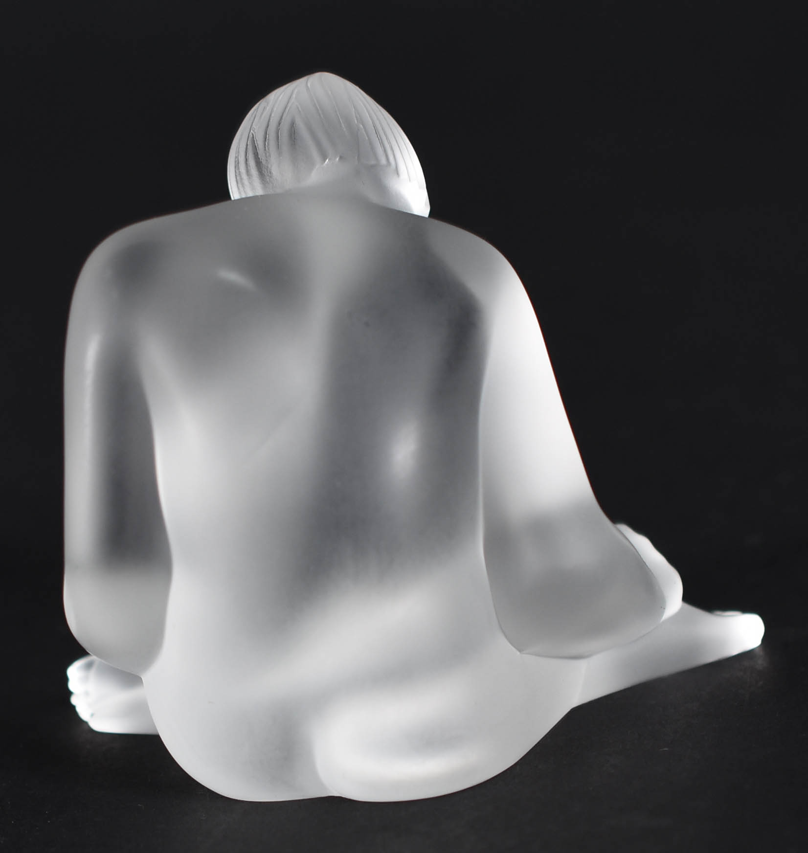Estatueta de cristal frances LALIQUE representando figura feminina... - foto 3 de 4
