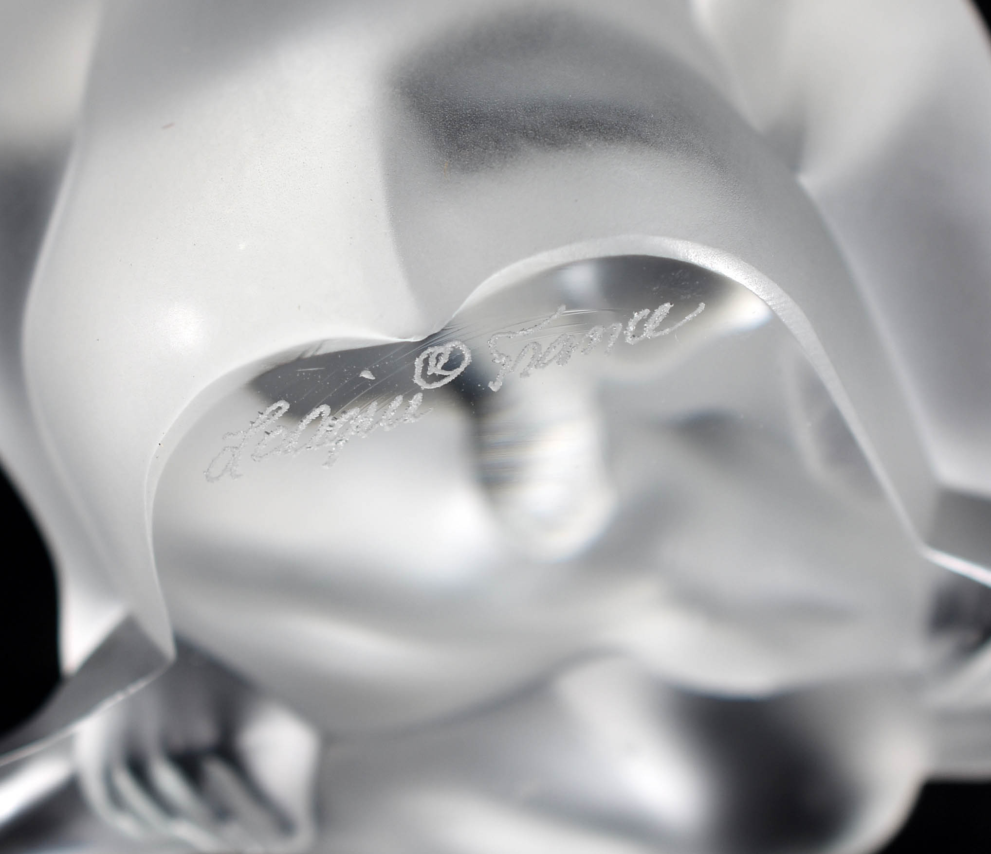 Estatueta de cristal frances LALIQUE representando figura feminina... - foto 4 de 4