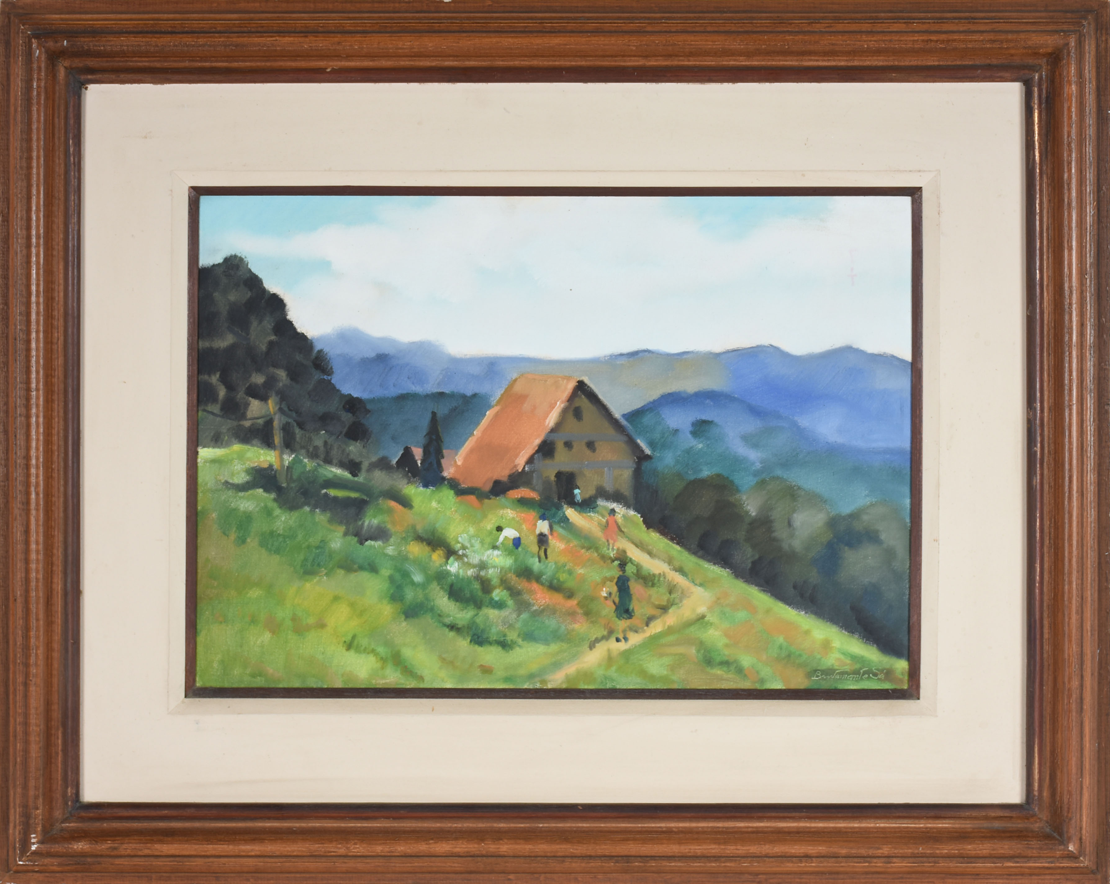 Bustamante Sá (1907-1988), Paisagem - foto 2 de 5