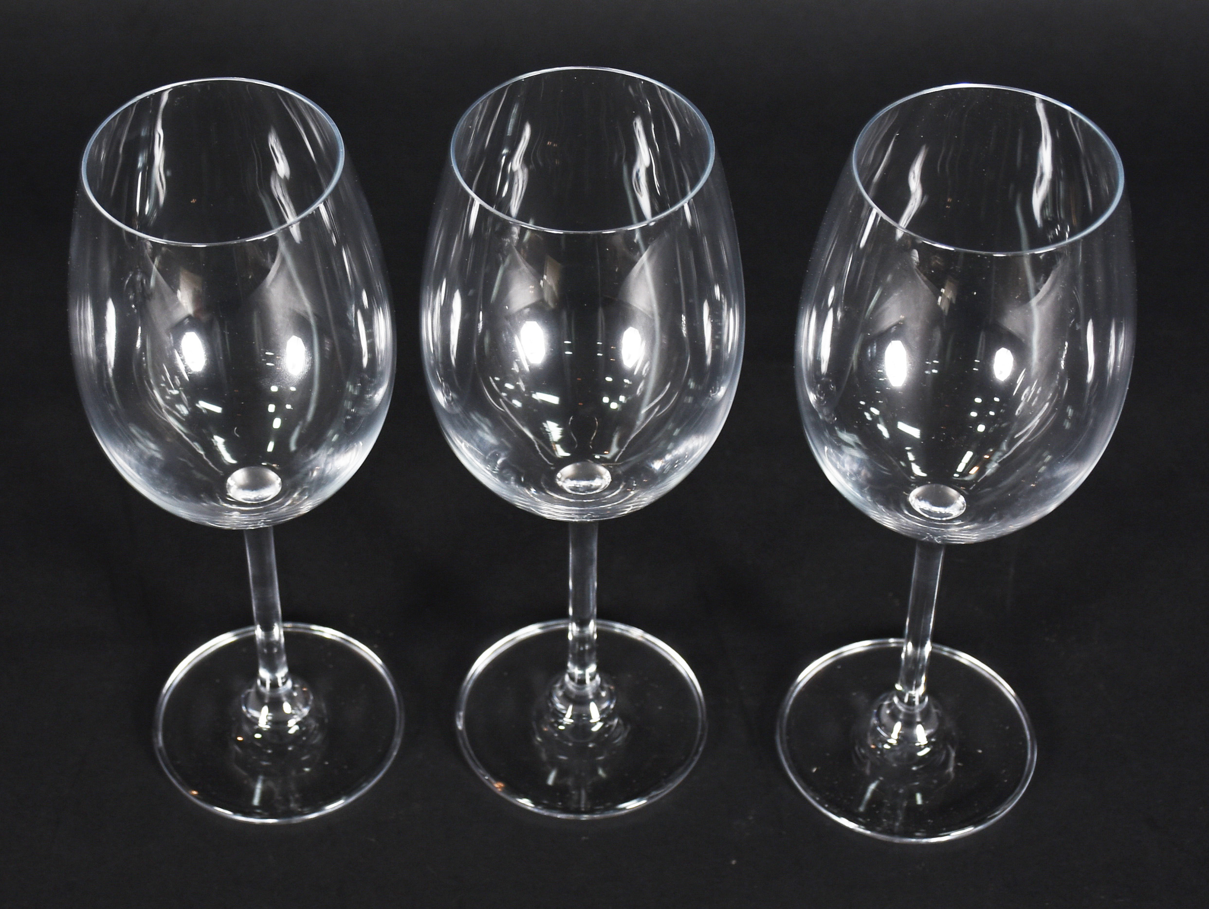 Seis cálices para vinho de cristal da Boemia 450ml - foto 2 de 3