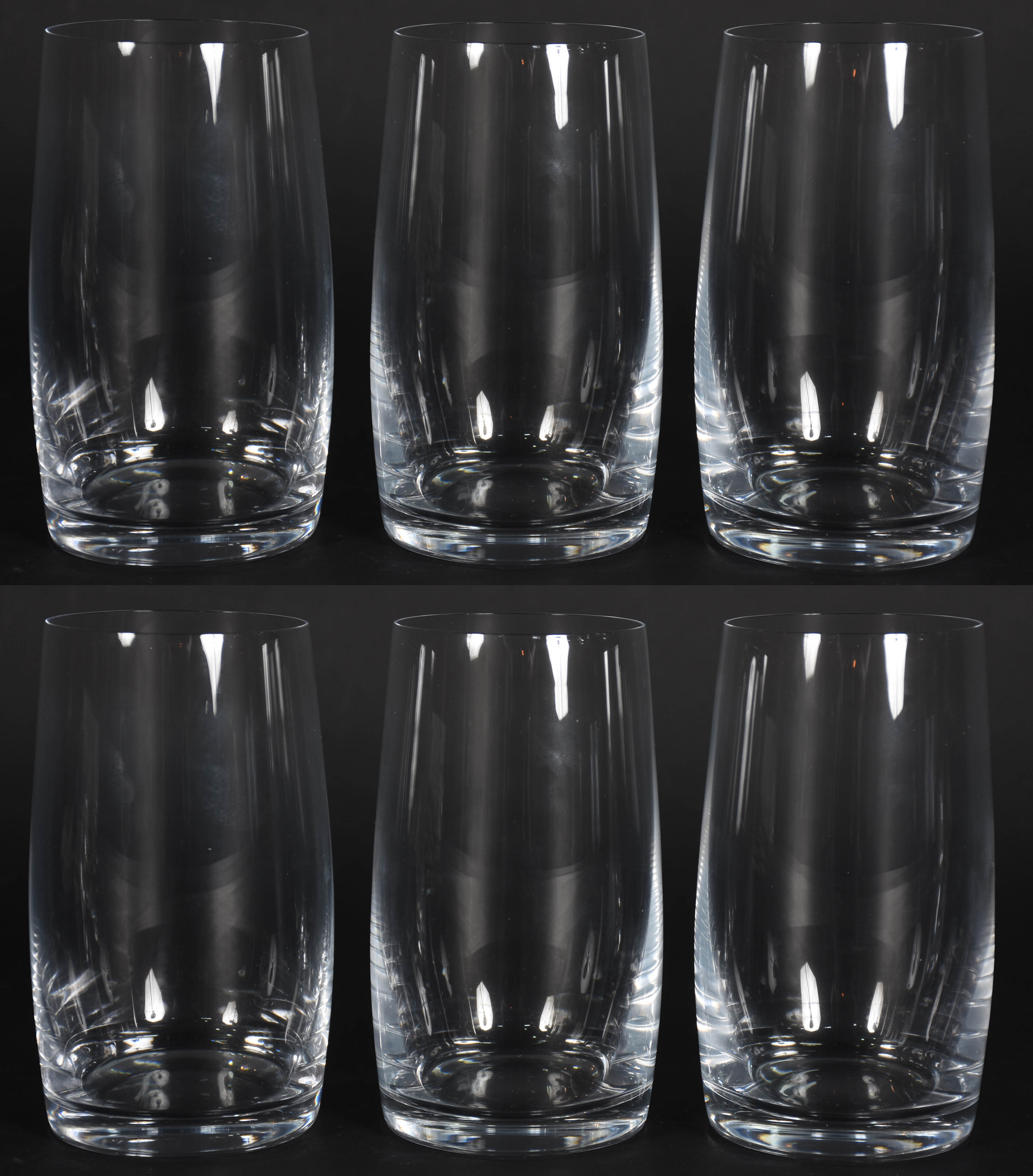 Seis copos de cristal para long drink 380 ml - foto 1 de 3