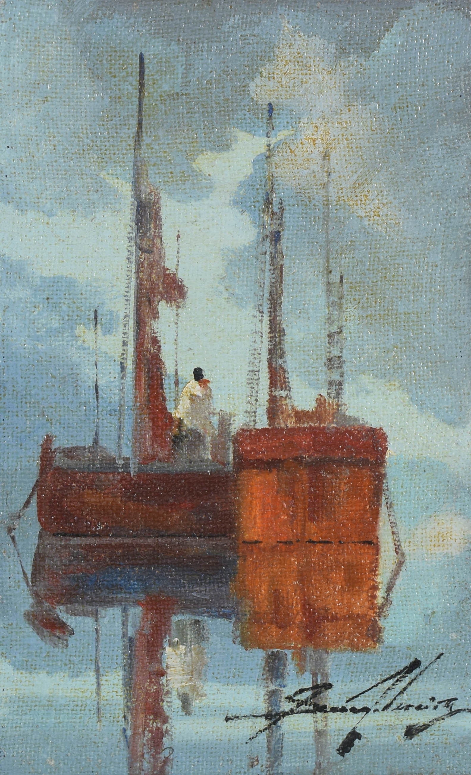 Sansão Pereira (1919-2014), Barcos - foto 1 de 4