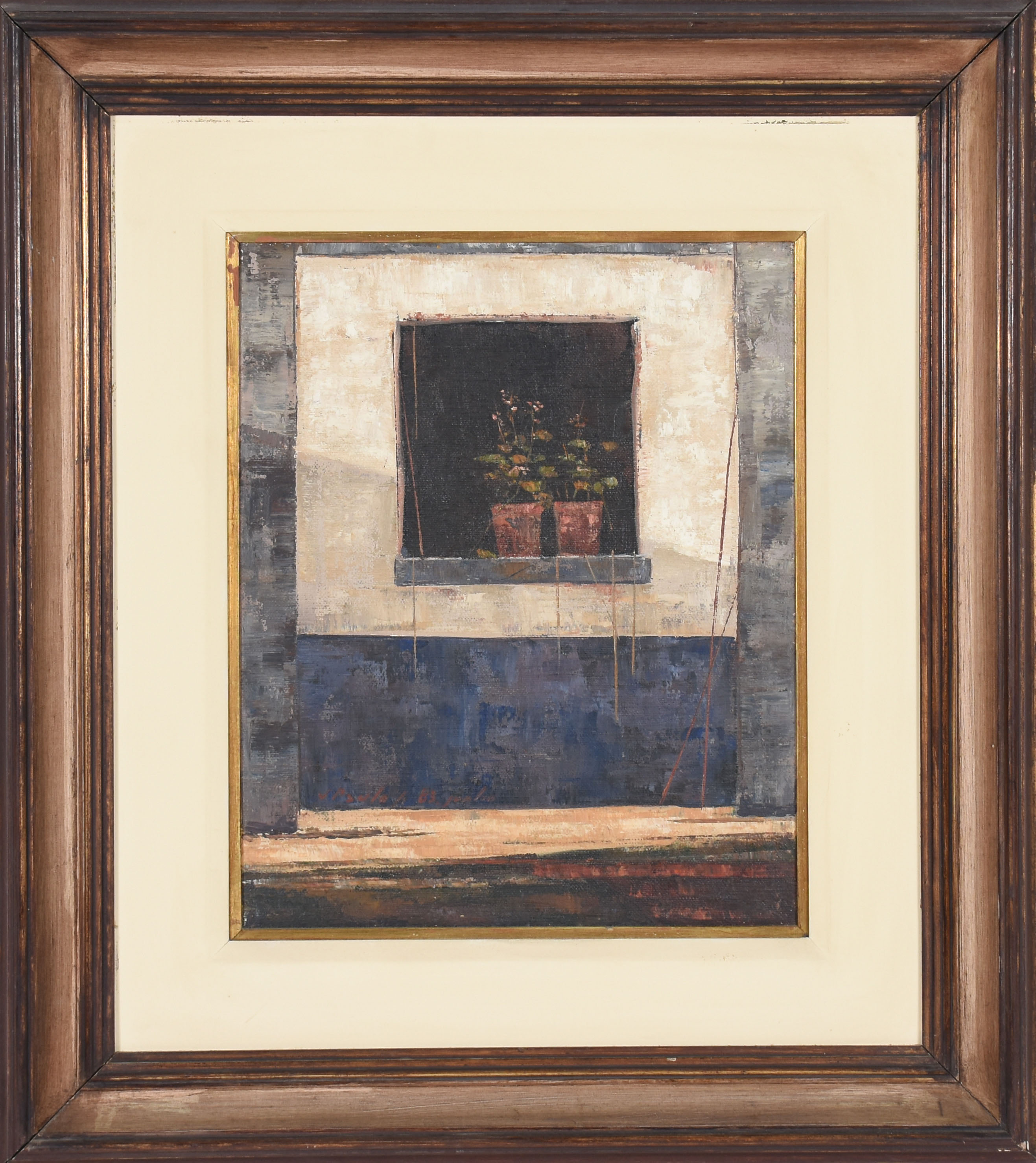 José Paulo Moreira da Fonseca (1922-2004), Janela com flores - foto 2 de 4