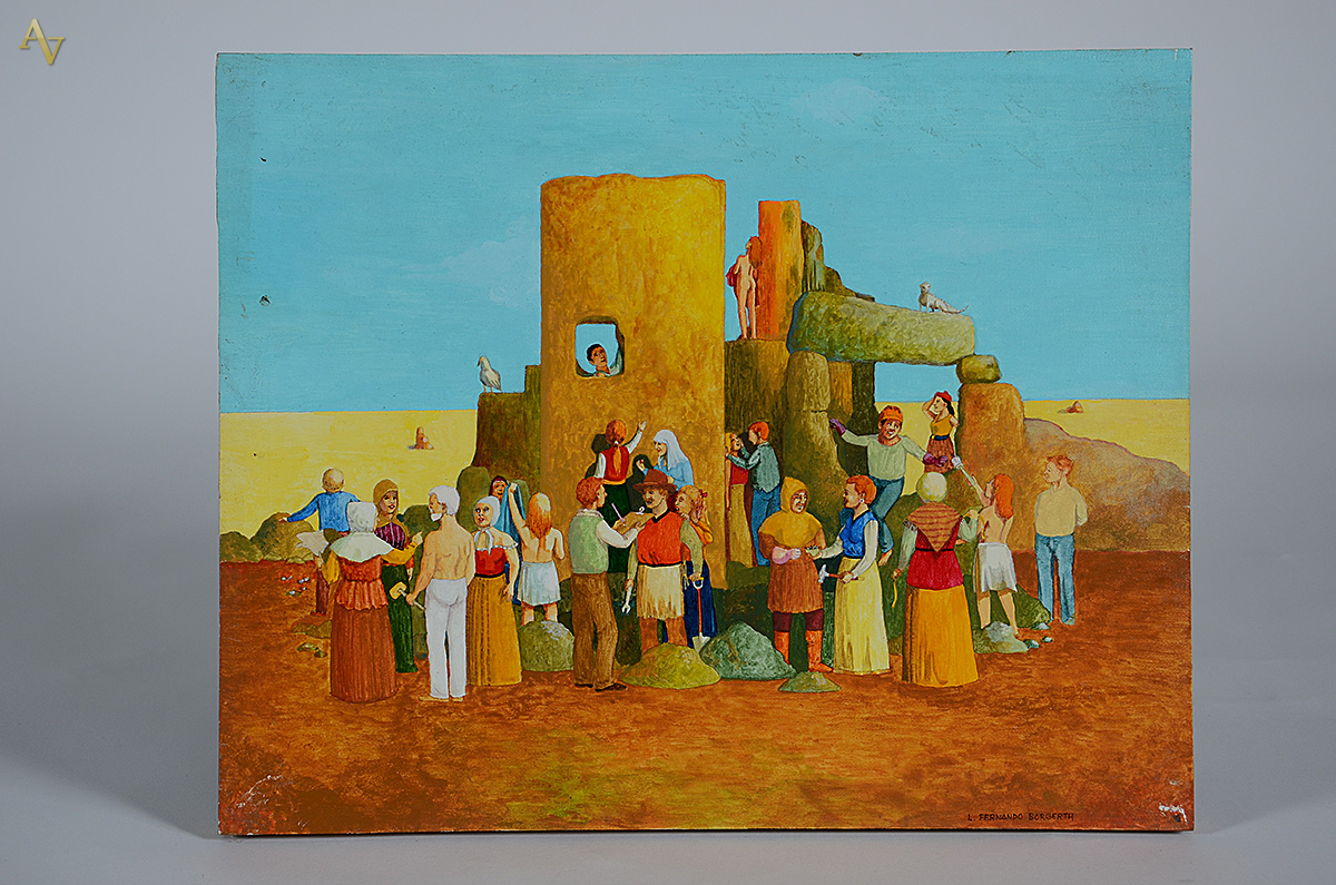 BORGERTH - Torre - ast - 33 x 41 - foto 1 de 4
