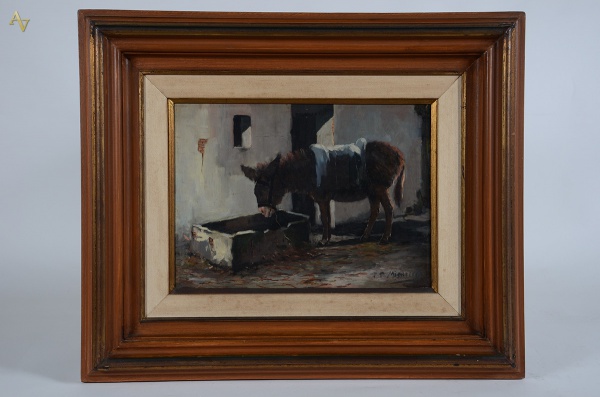 ASSINATURA NÃO IDENTIFICADA- Cavalo - osm - 28 x 40 - foto 1 de 2
