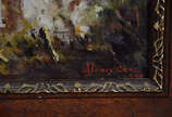 ALCIDES CRUZ - Igreja - ost - 38 x 46 - 1950 - ALCIDES CRUZ - Igreja - ost - 38 x 46 - 1950