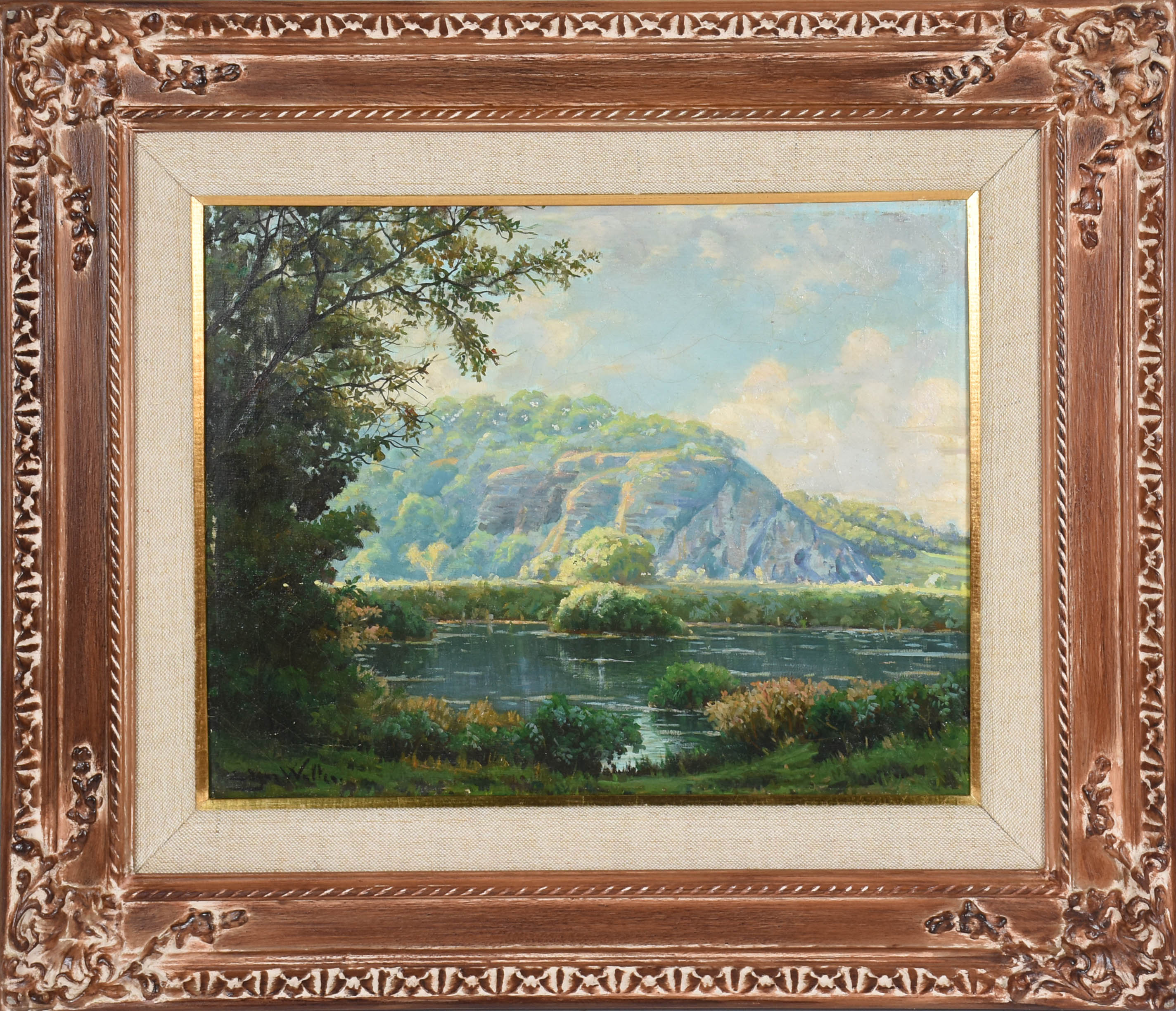 Edgar Walter (1917-1944), Paisagem com riacho - foto 2 de 5